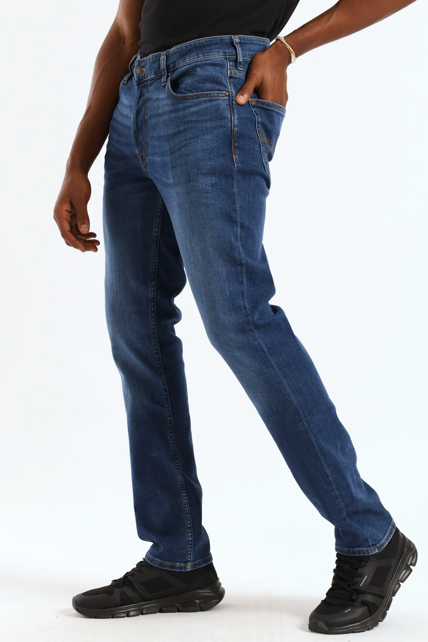 Mark Slim Tapered Jean - Mid Wash - Image 3