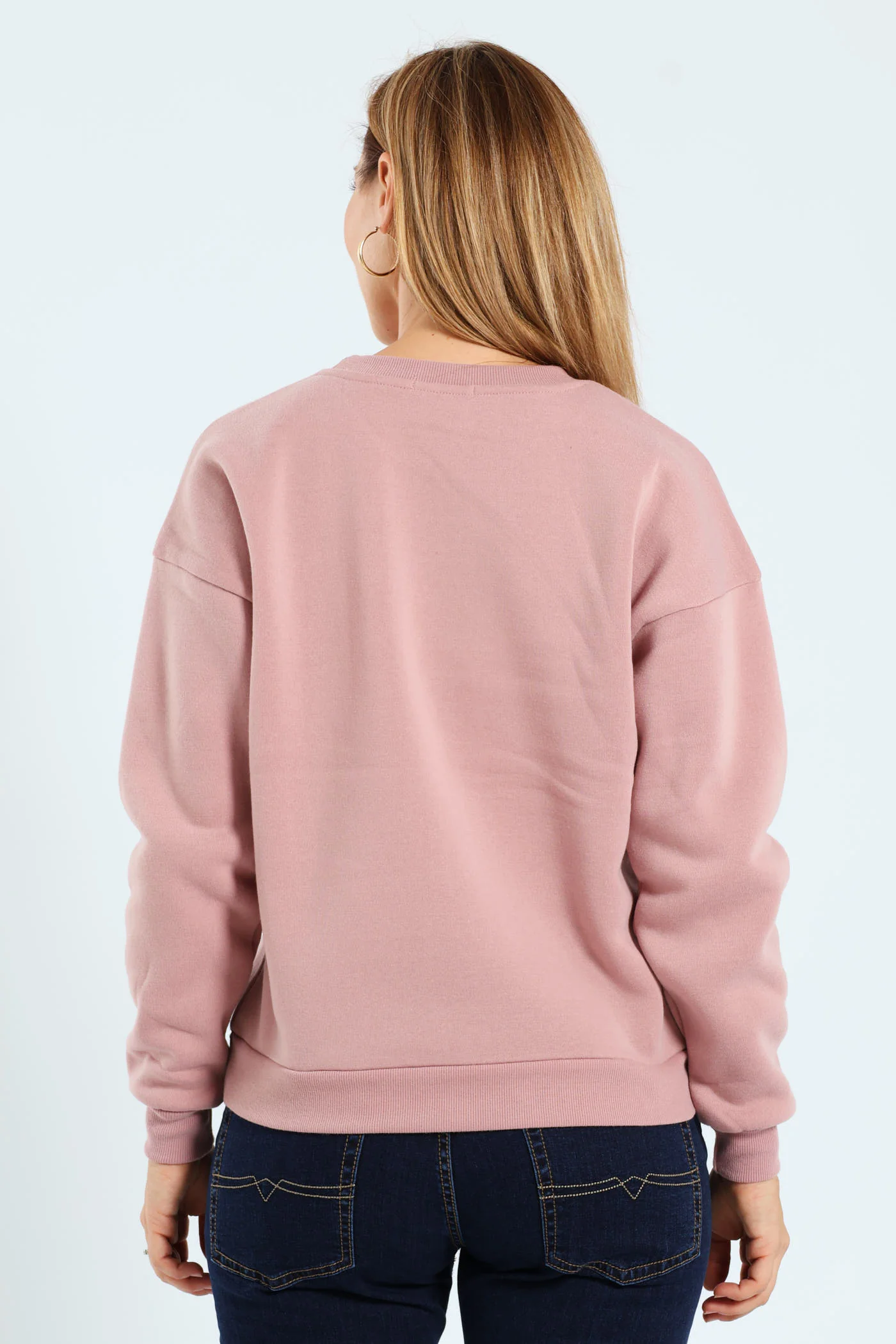 Marseille Tonal Embroidered Pullover - Mauve - Image 3