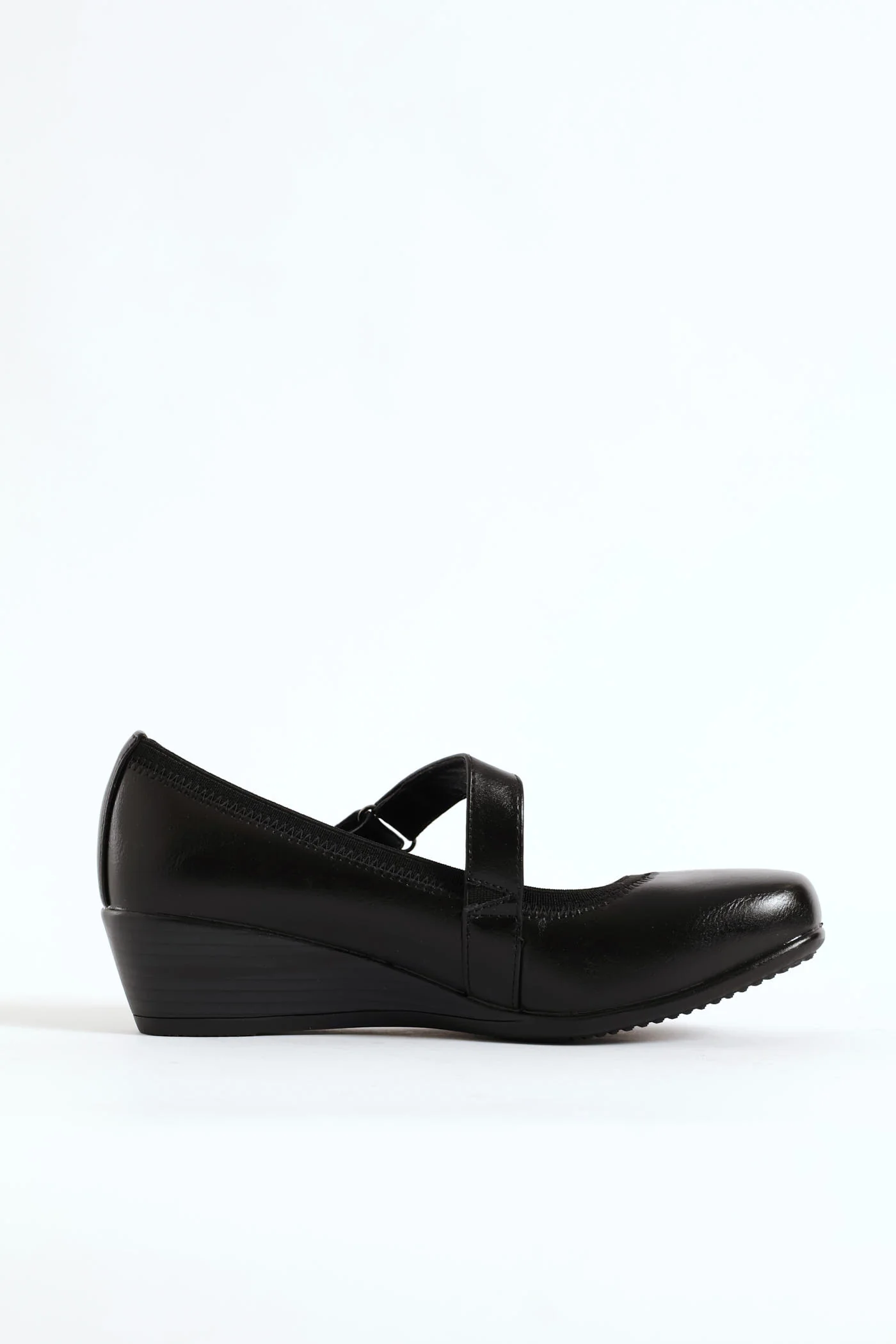 Mary Jane Flats - Black - Image 3