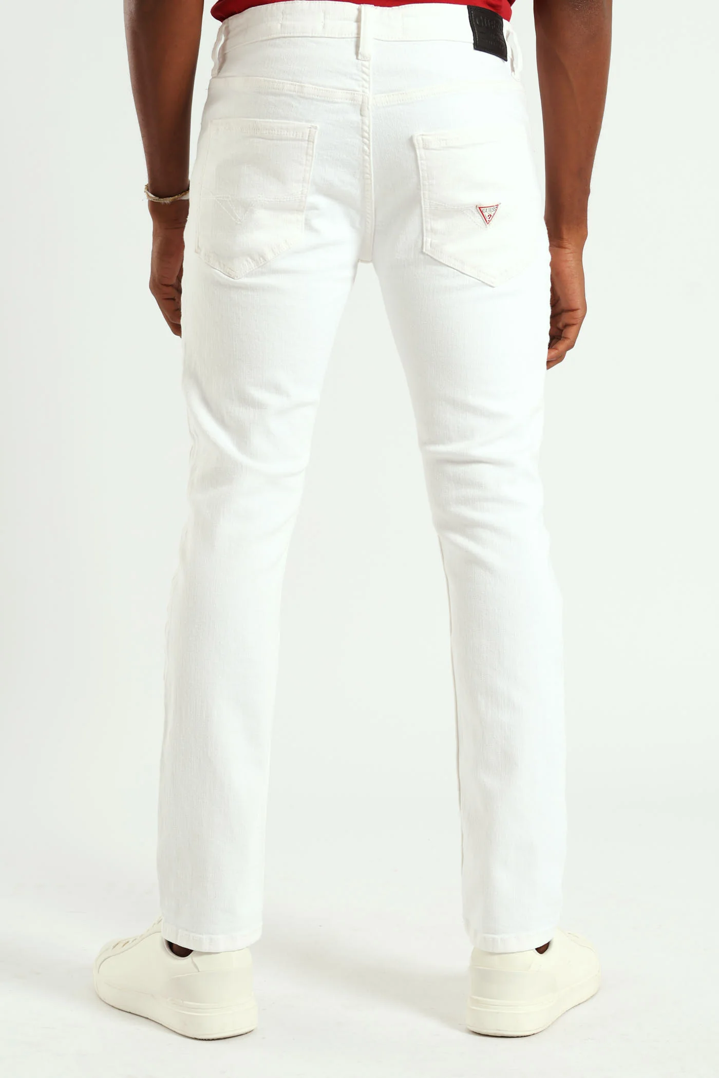 Mason Skinny Denim - Stonewash/White - Image 3