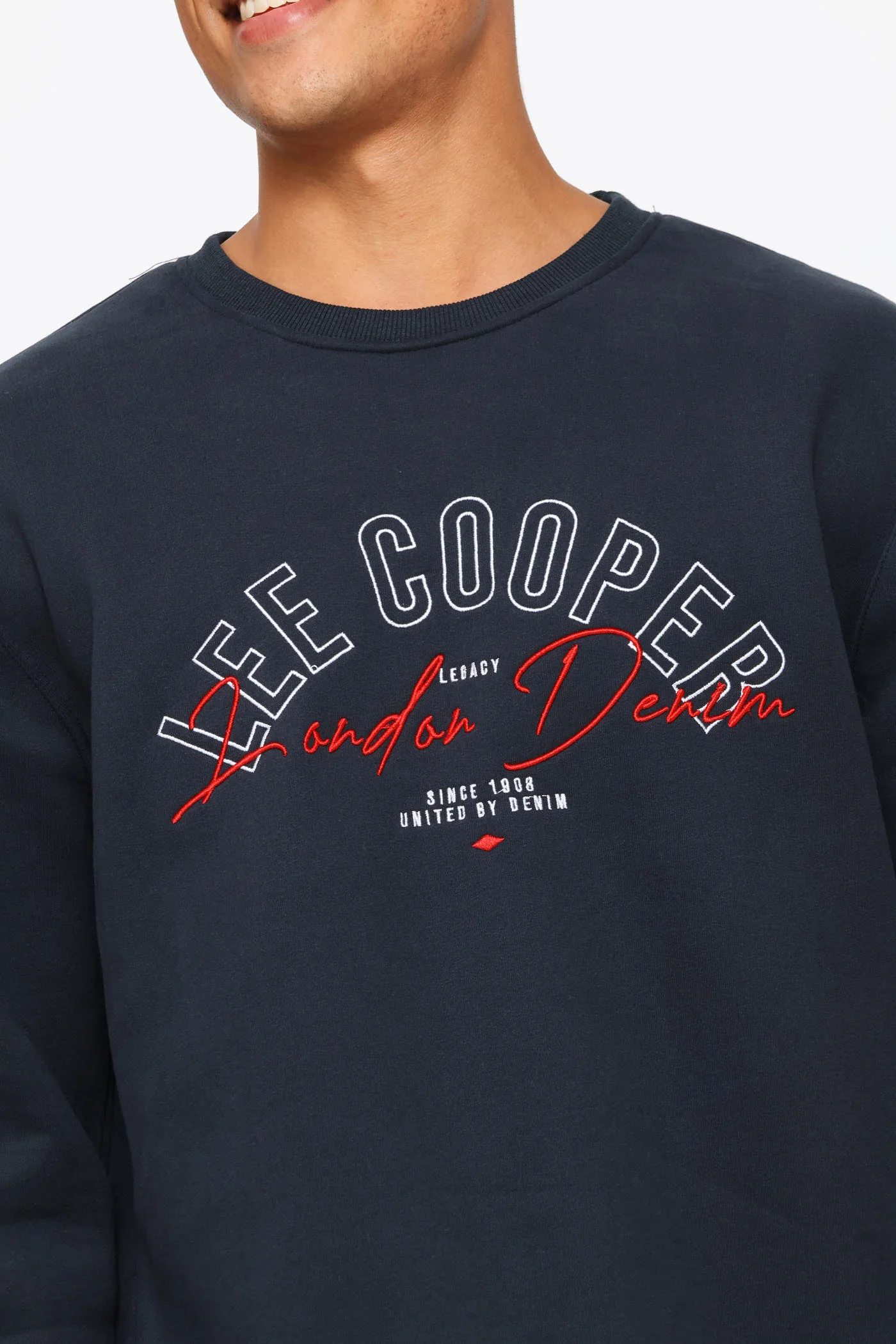 Mathis Crew Top - Navy - Image 2