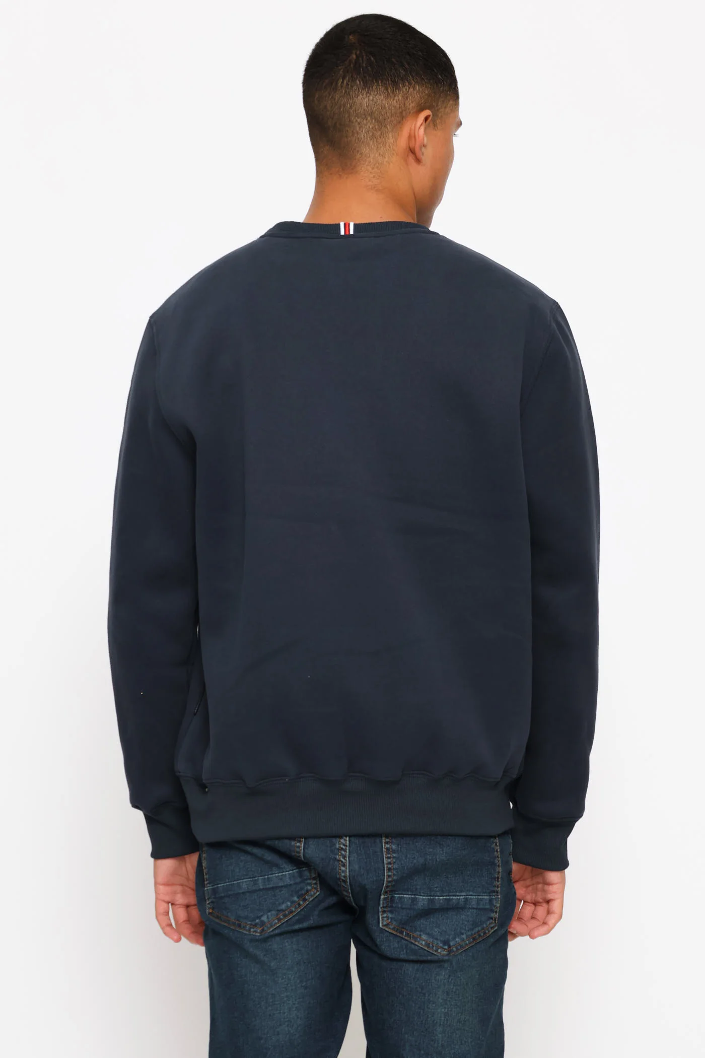 Mathis Crew Top - Navy - Image 4