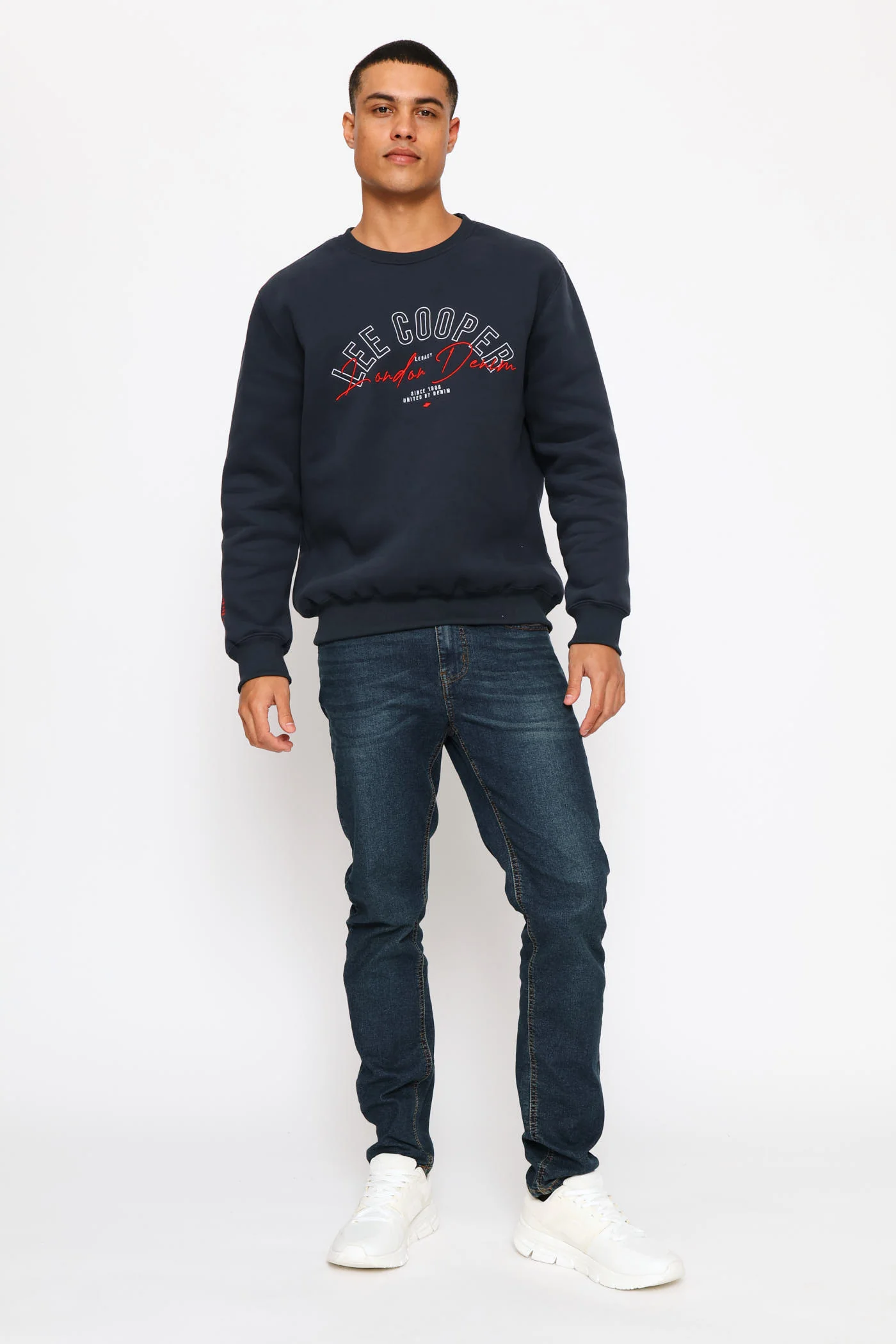 Mathis Crew Top - Navy - Image 5