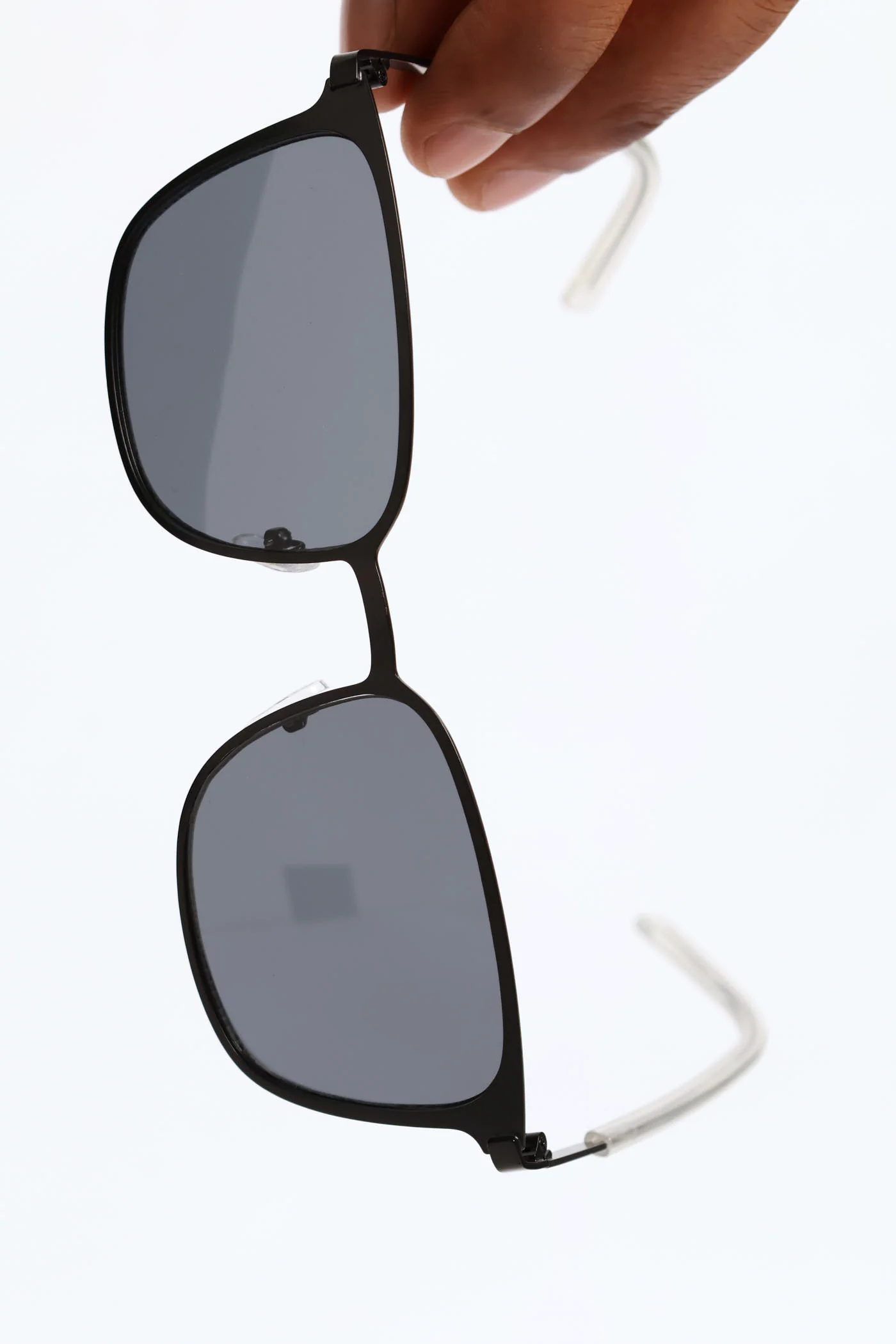 Matte Black Sunglasses - Black - Image 3
