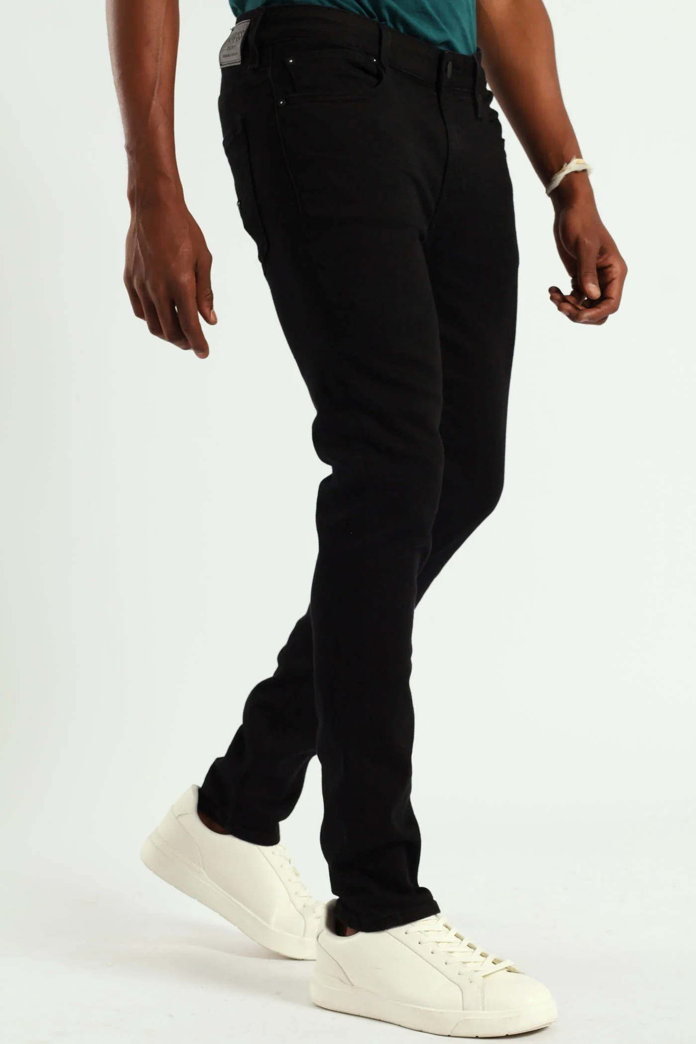 Max Skinny Denim - Black Rinse Wash - Image 2
