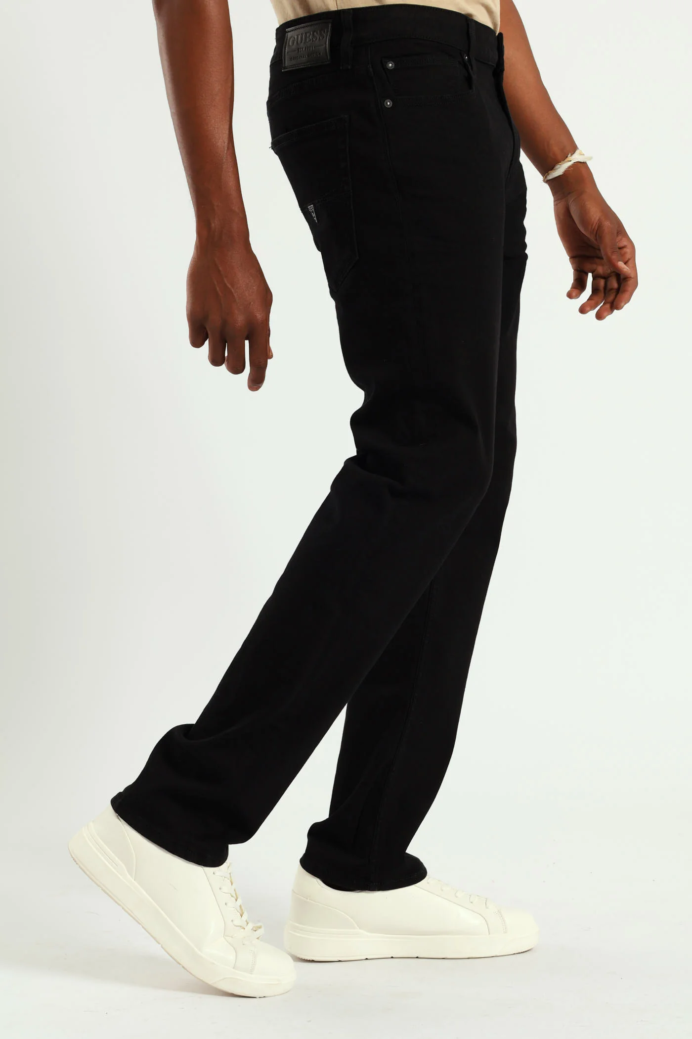 Max Slim Denim - Black Rinse Wash - Image 3