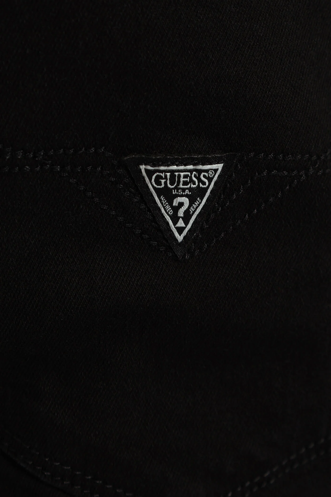 Max Slim Denim - Black Rinse Wash - Image 4