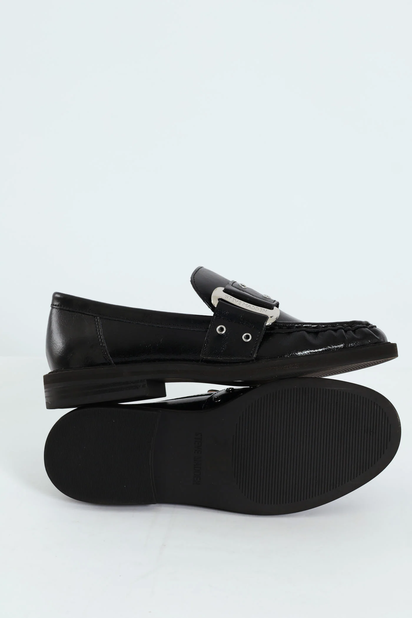 Max Track Buckle Loafer - Black - Image 3