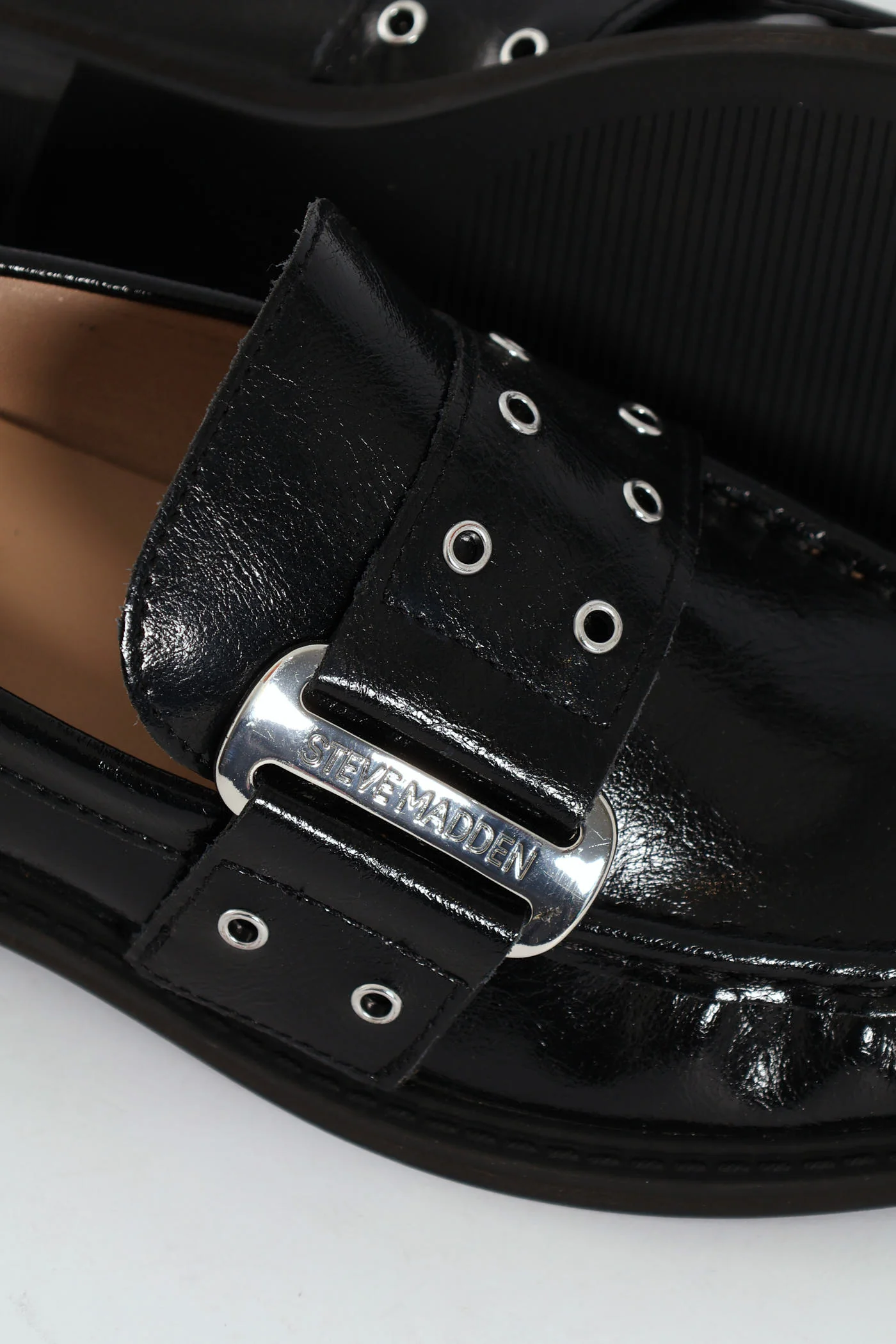 Max Track Buckle Loafer - Black - Image 7