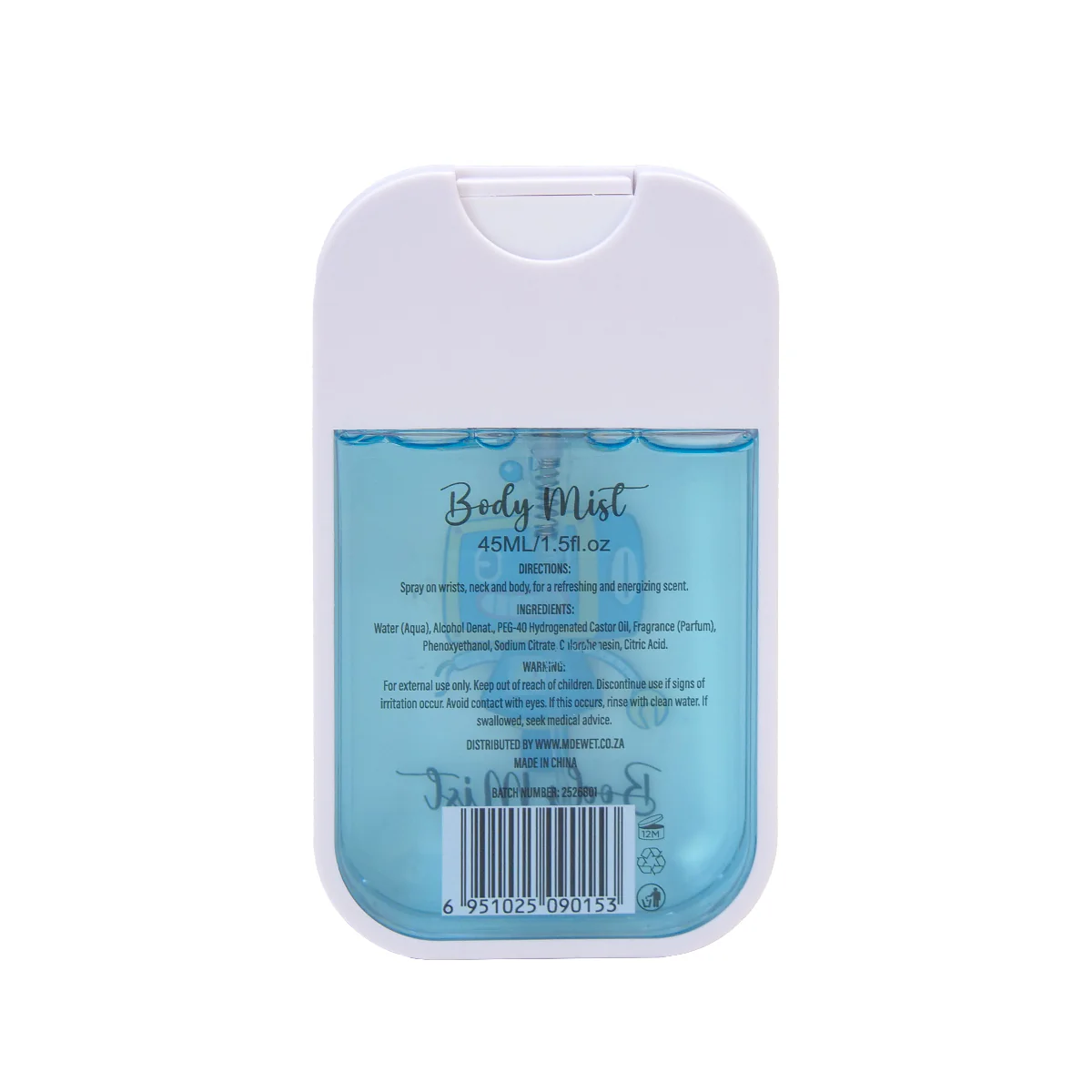 Pocket Body Mist - Aqua Burst - Image 2