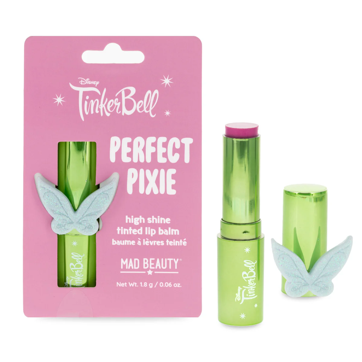 Disney Tinkerbell Pixie Perfection High Shine Tinted Lip Balm - Image 2