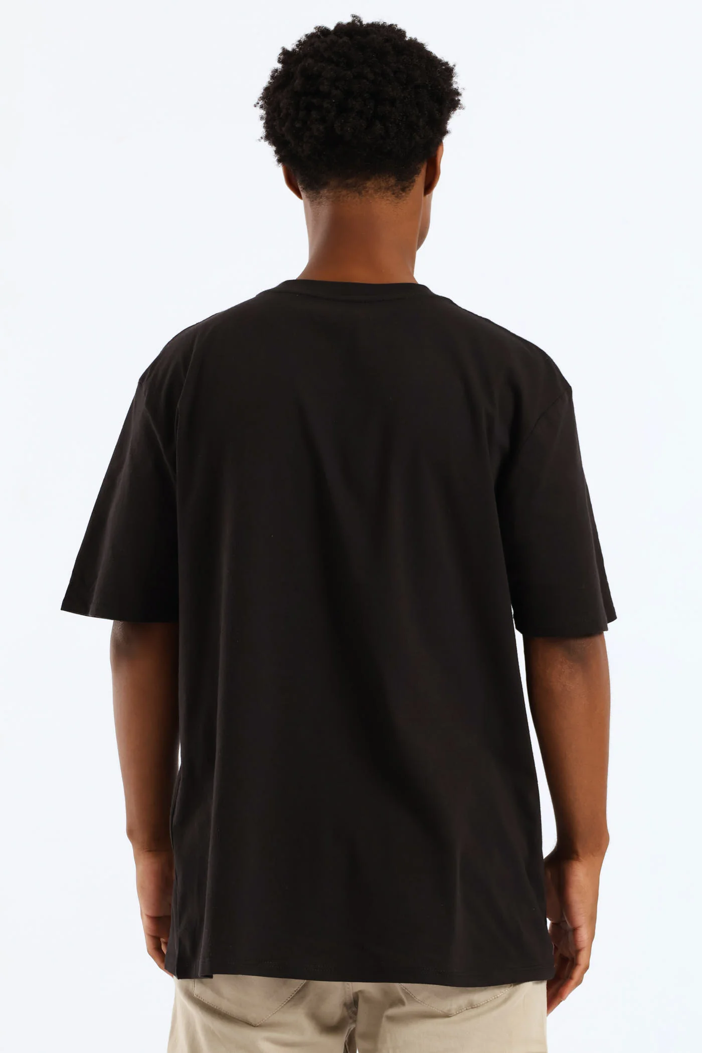 Mcmxcvi Basic Print Tee - Black - Image 4