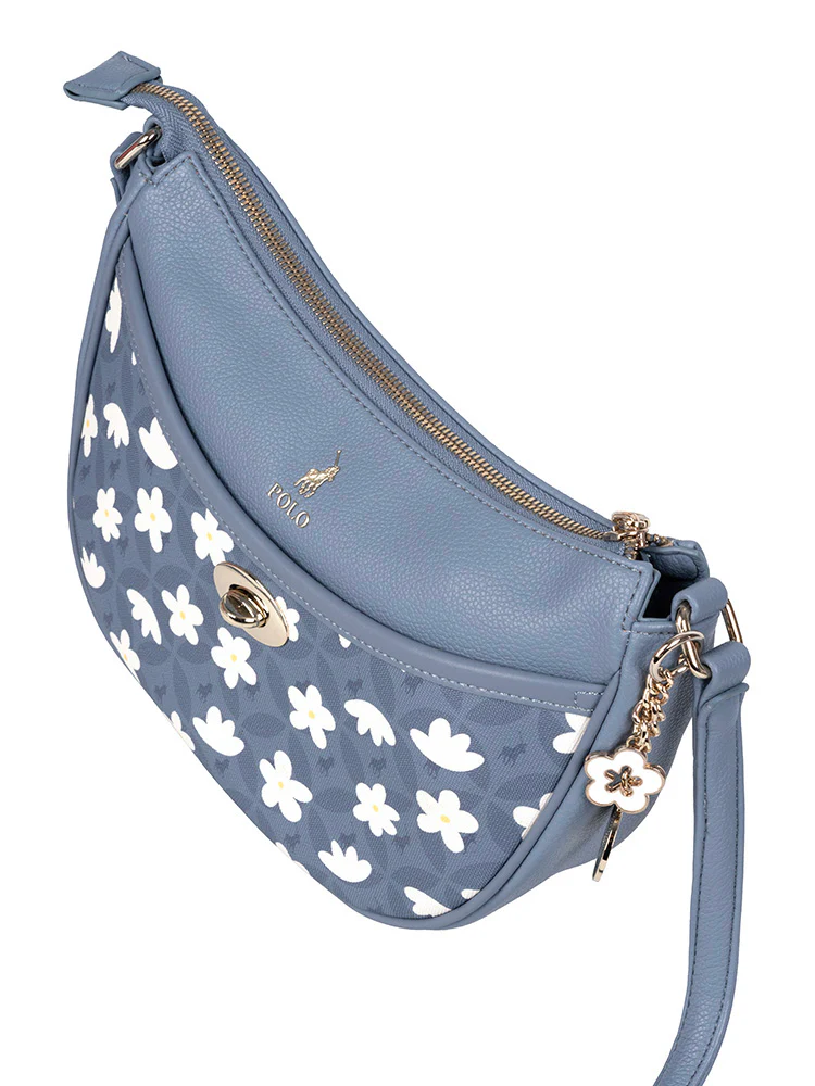 Meadow Moon Sling Bag - Blue - Image 3
