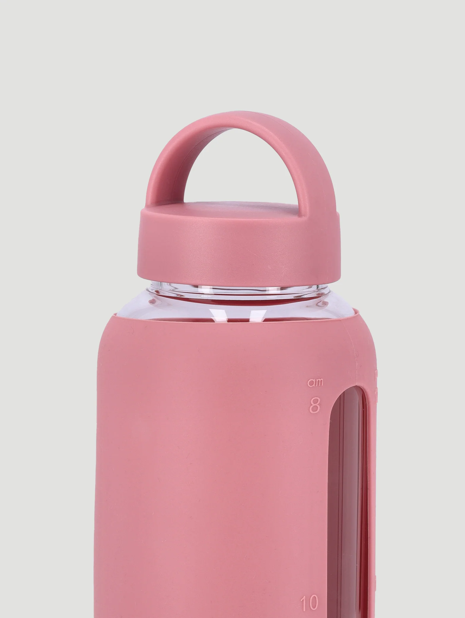 Nude Medium Glass Bottle with Silicone Cover - 800ML - Image 2