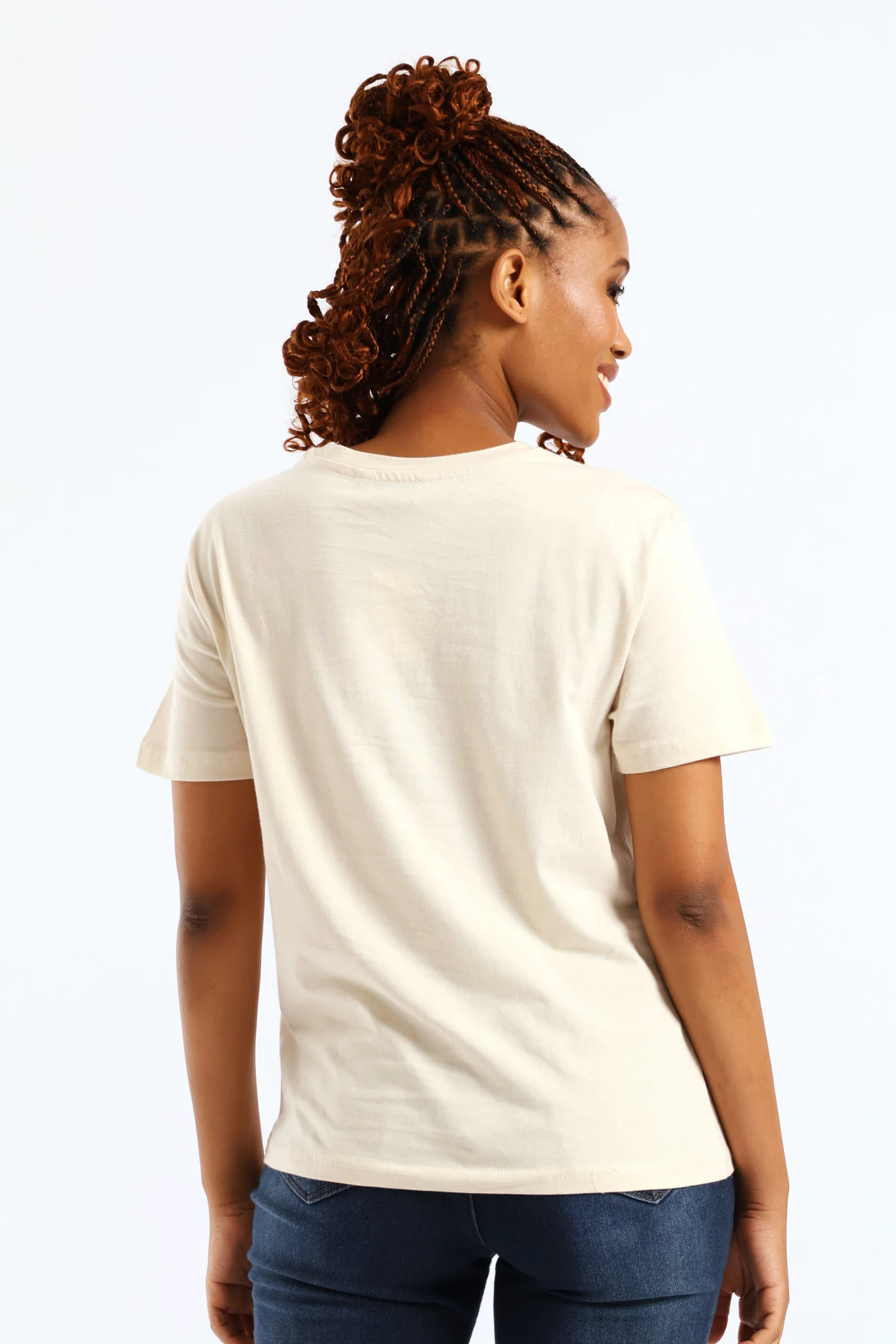 Meet Me In Amsterdam Tee - Light Stone - Image 4