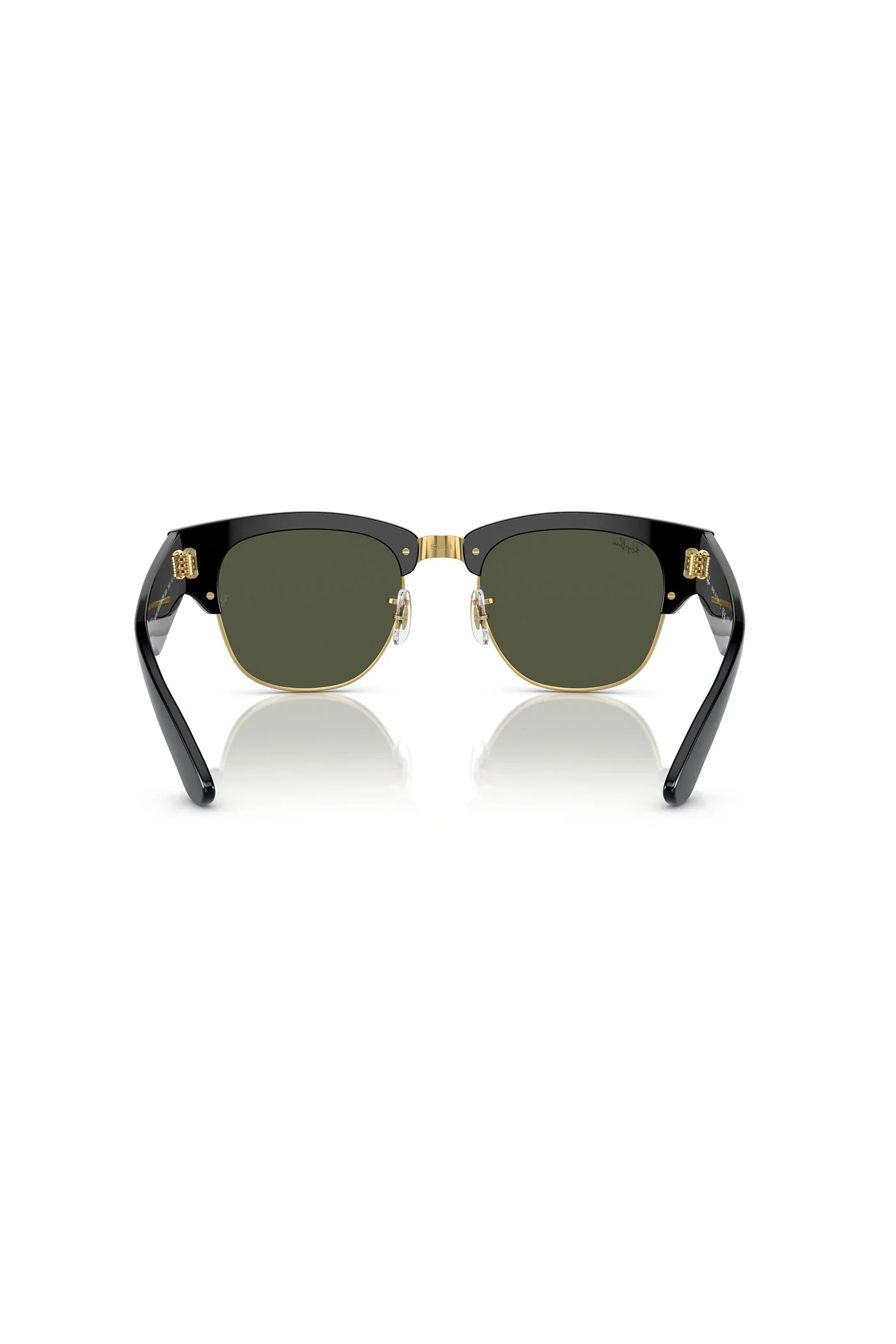 Mega Clubmaster Sunglasses - Black - Image 4