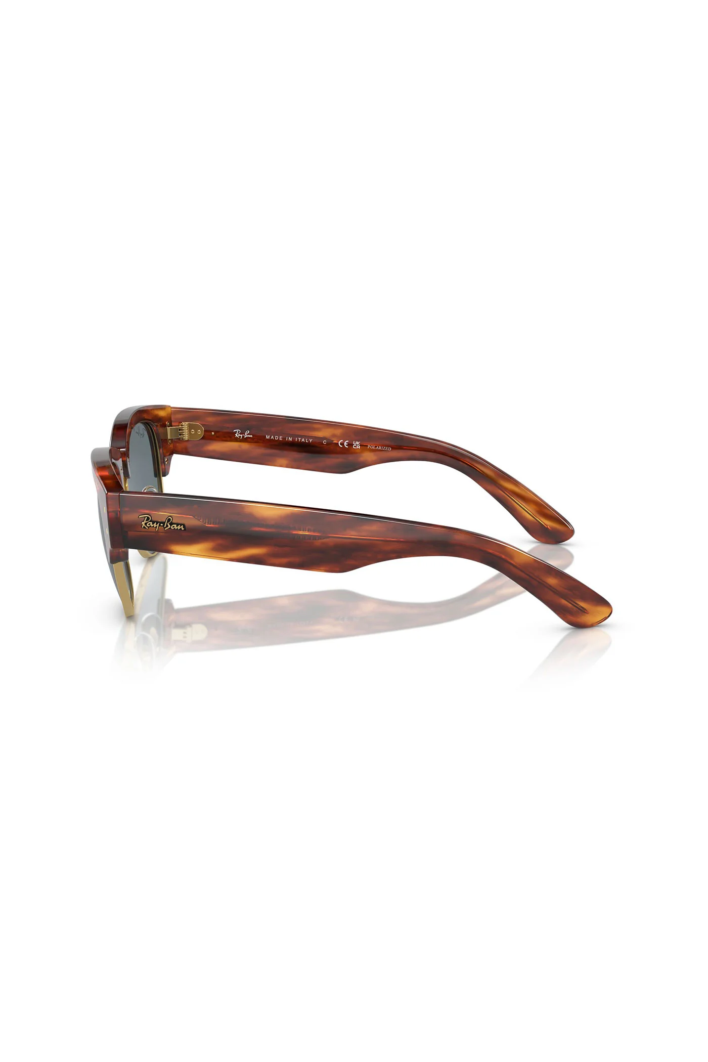 Mega Clubmaster Sunglasses - Brown - Image 2