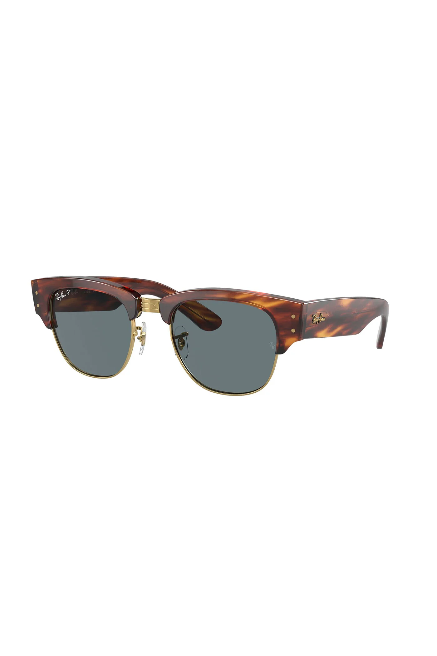 Mega Clubmaster Sunglasses - Brown - Image 3