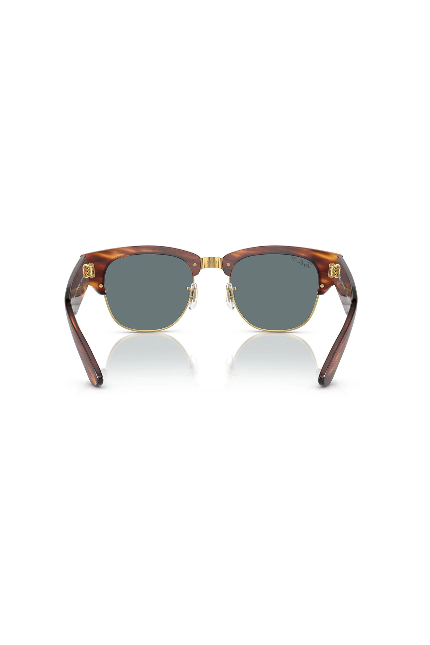 Mega Clubmaster Sunglasses - Brown - Image 4