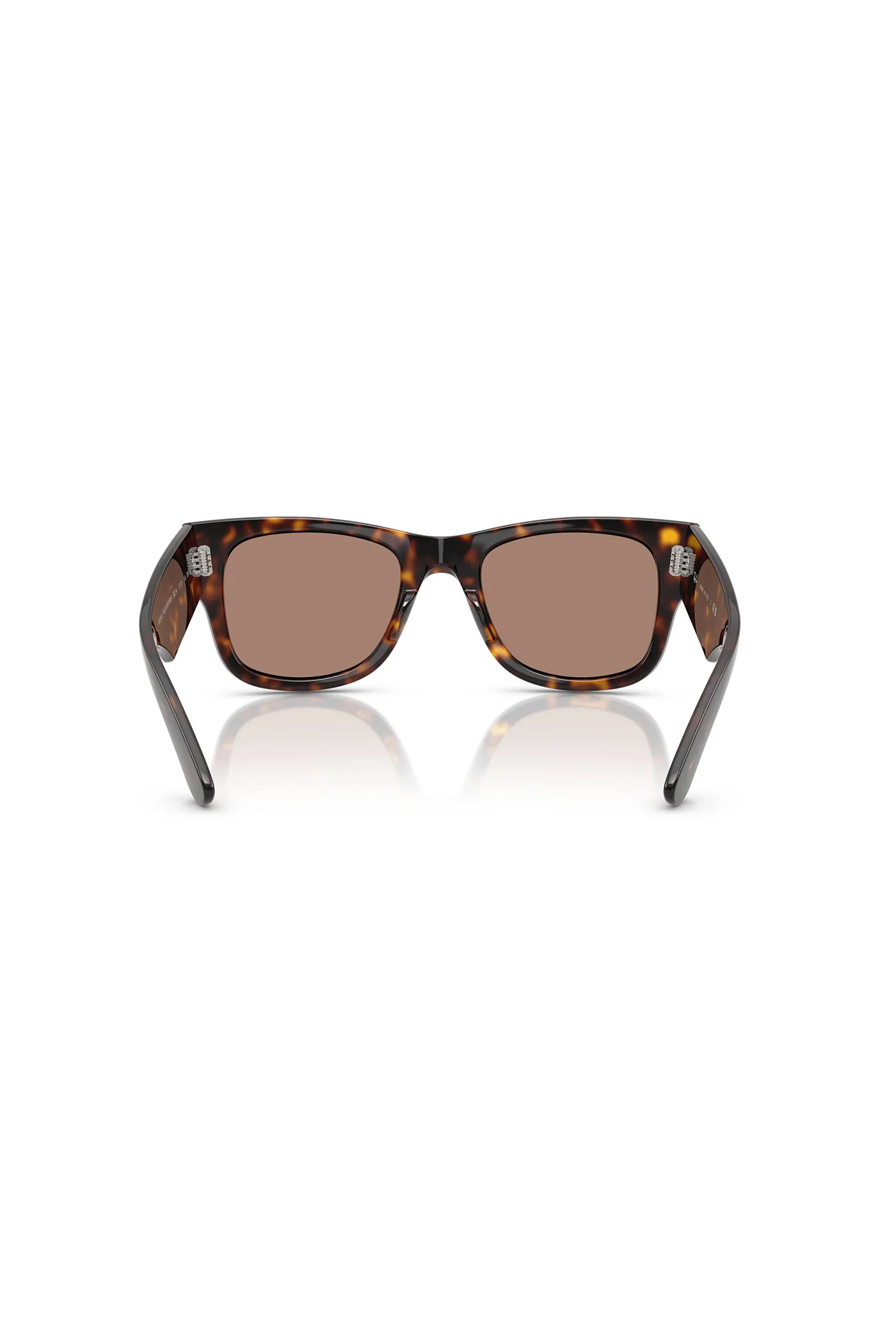 Mega Wayfarer Havana Sunglasses - Light Violet - Image 4