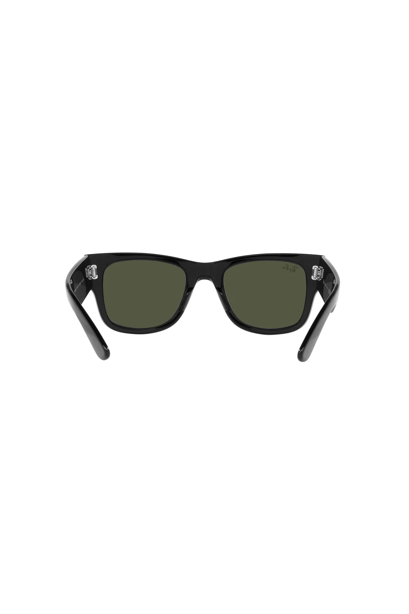 Mega Wayfarer Sunglasses - Black - Image 4