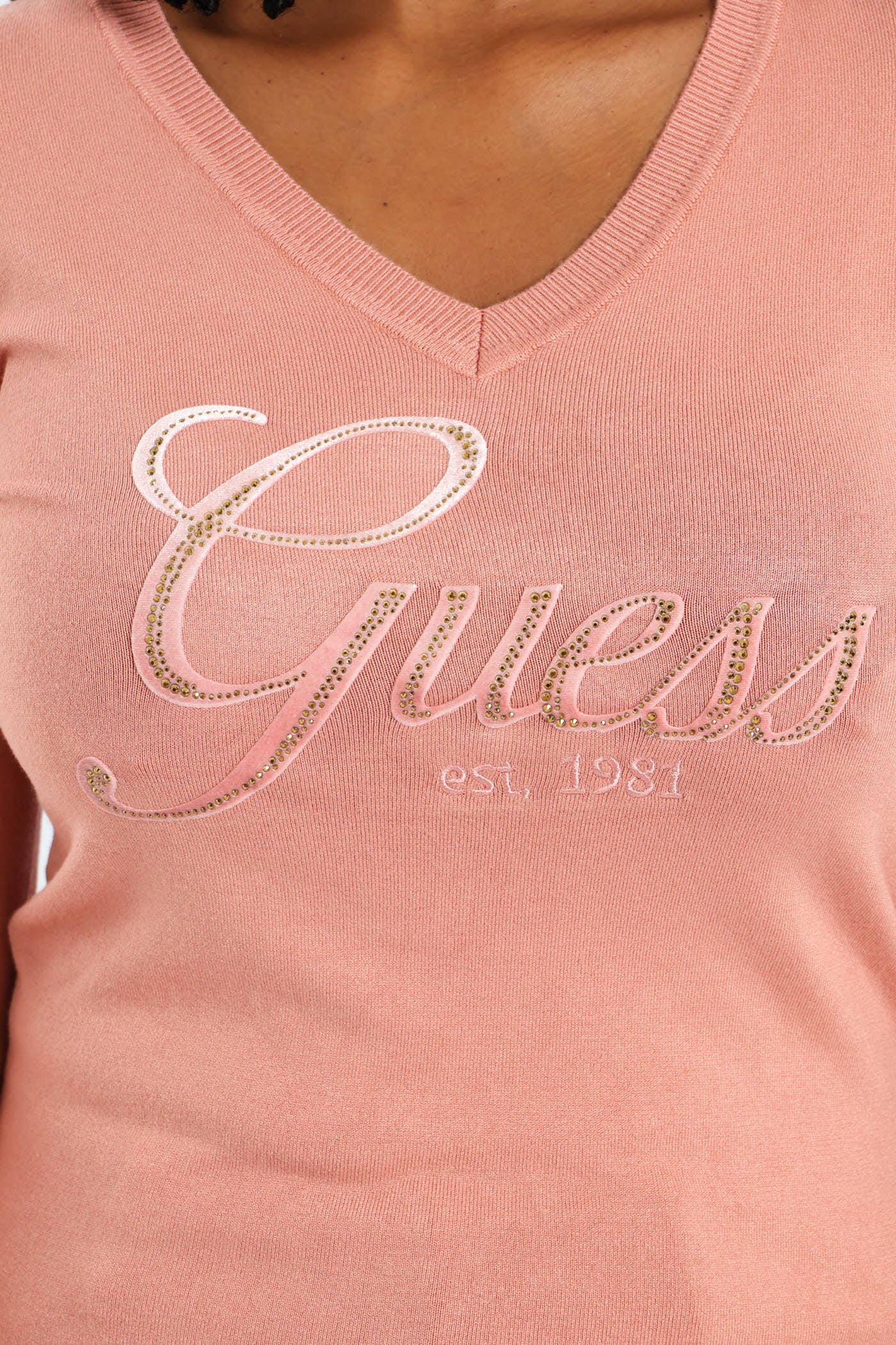 Megan Logo Sweater - Pink - Image 2