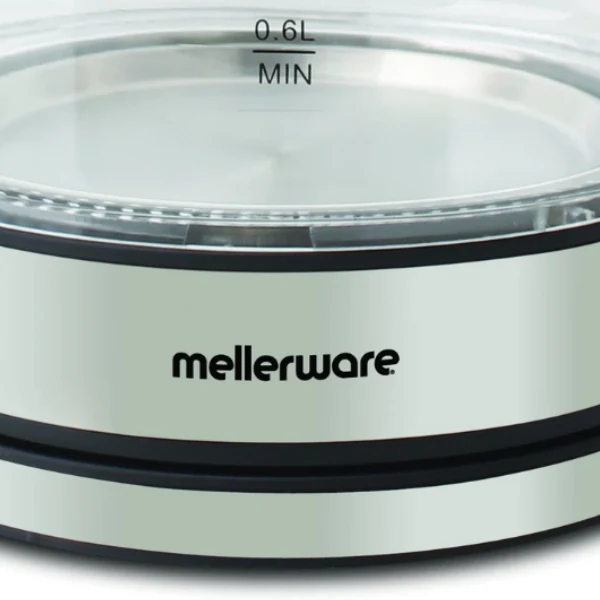 Mellerware 360 Degree Cordless Glass Kettle 1.8L - Image 3