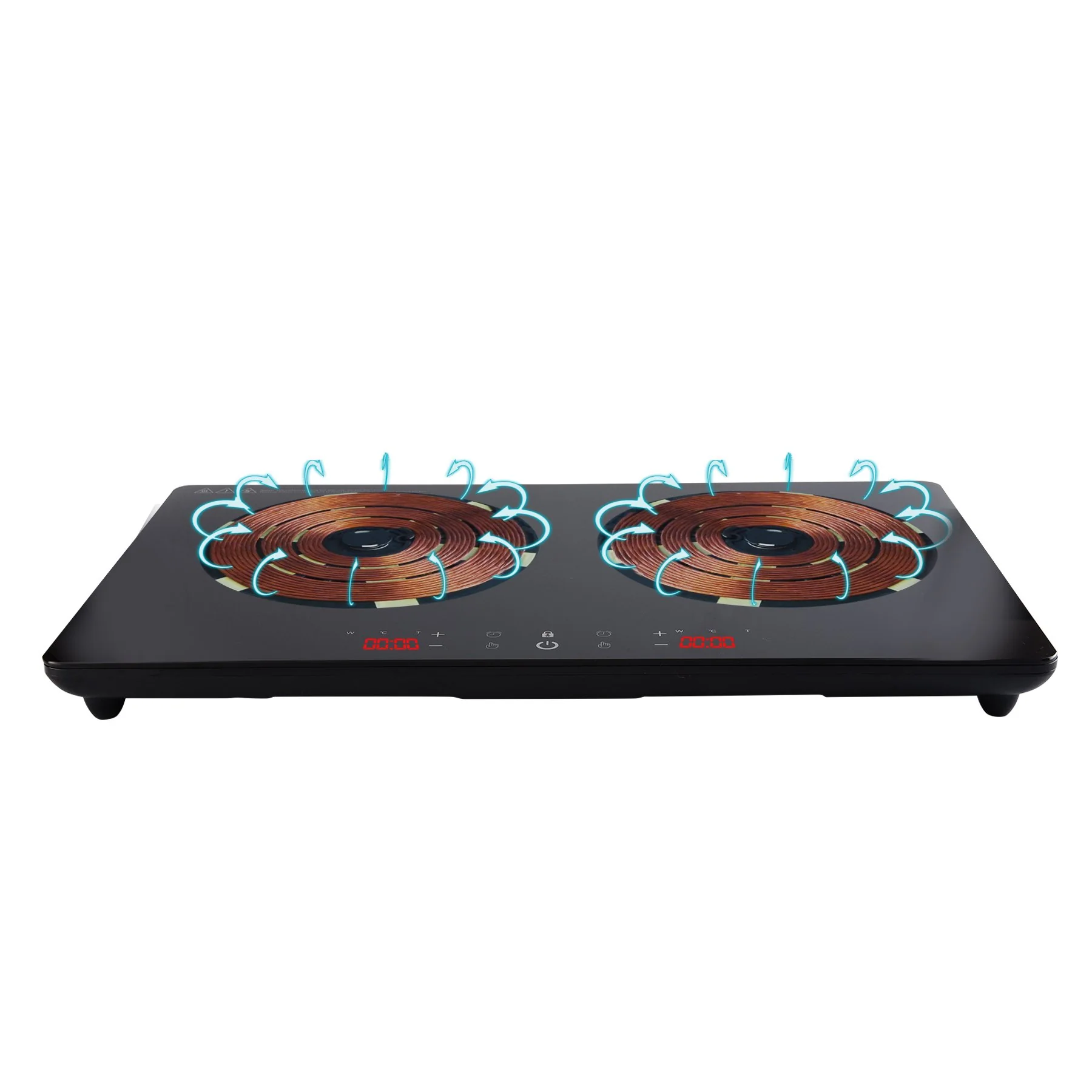 Mellerware Induction Cooker Double Glass 3000W - Image 4