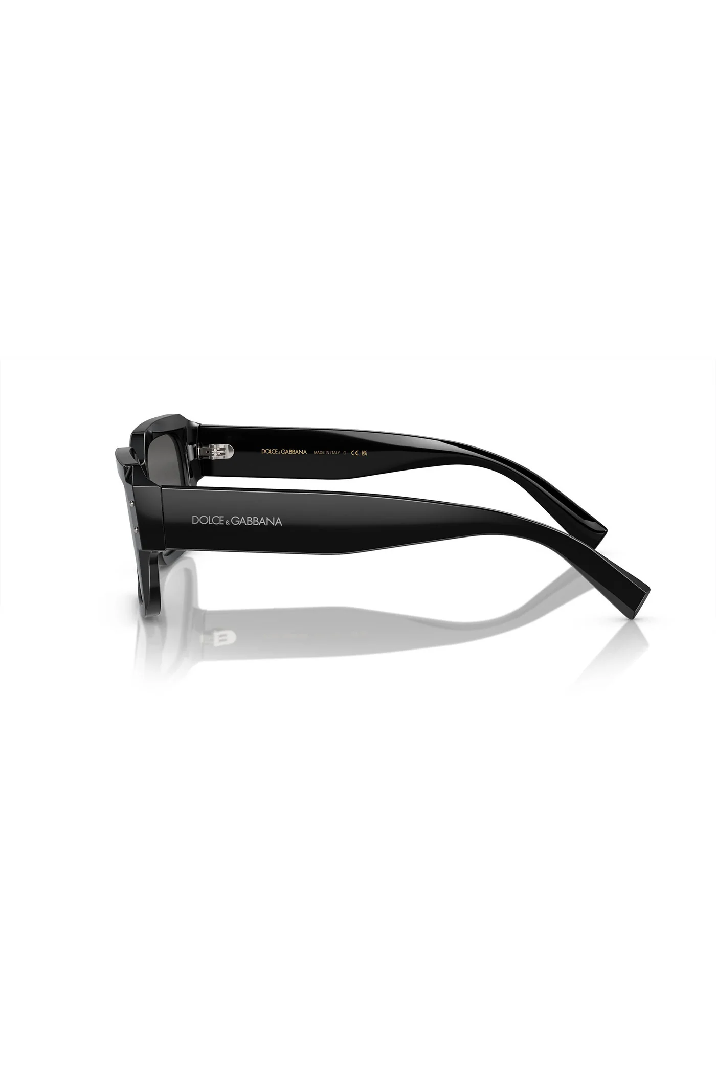 Mens Dark Grey Lense Sunglasses - Black - Image 3