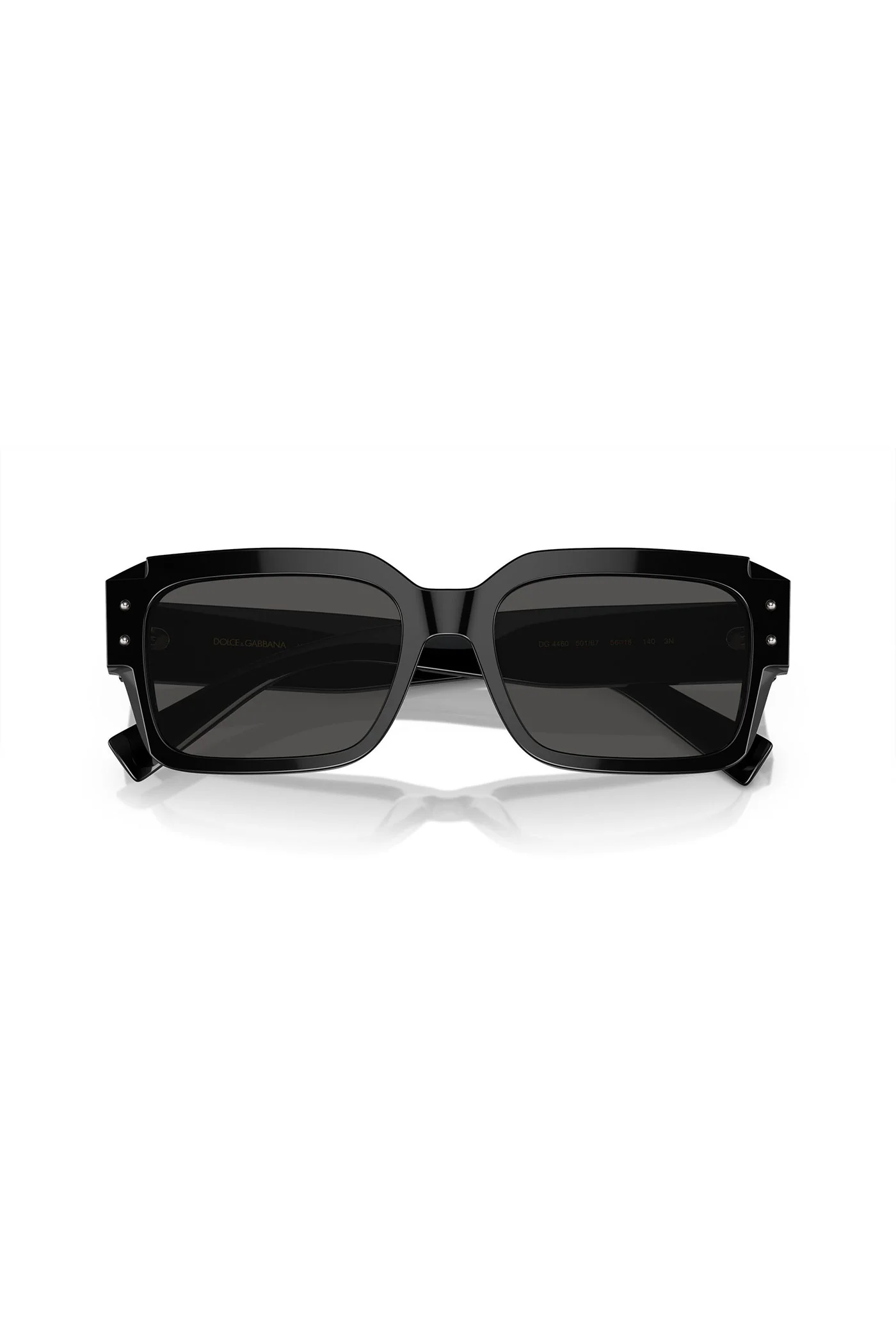 Mens Dark Grey Lense Sunglasses - Black - Image 5