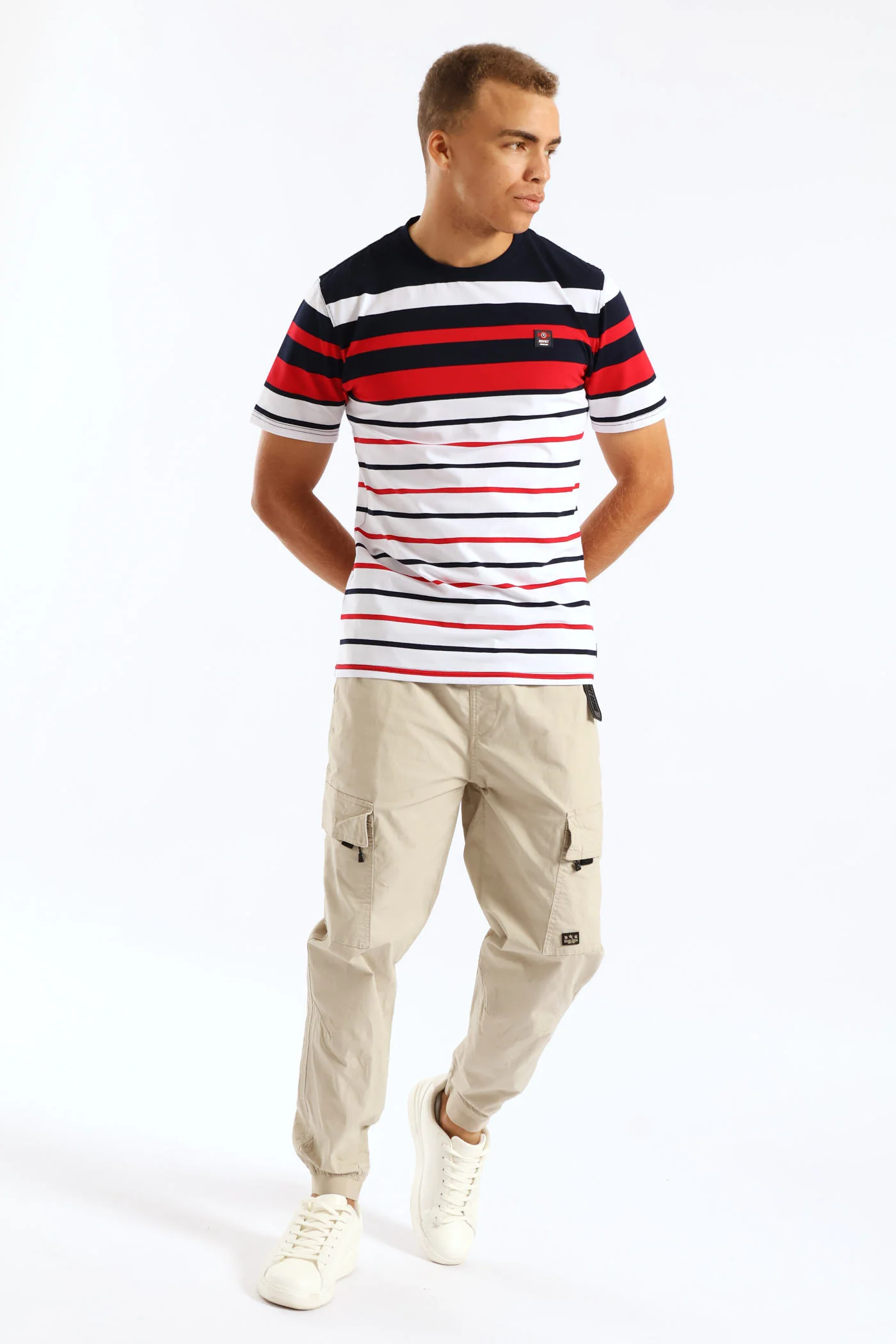 Menton Tee - Navy - Image 4
