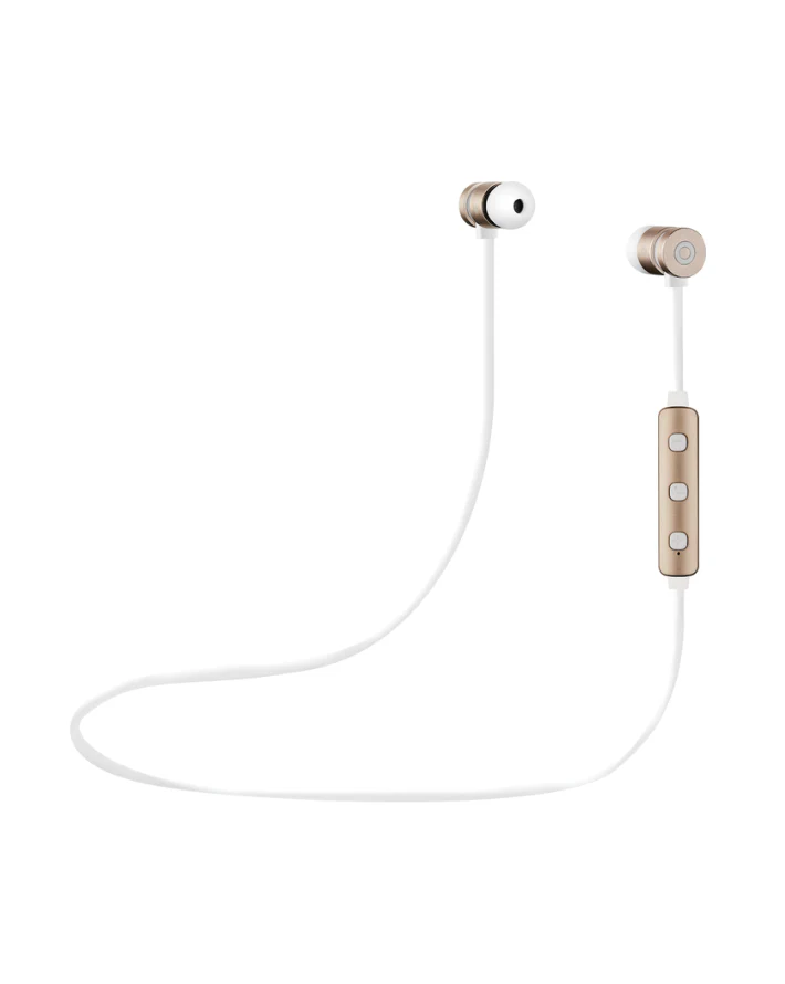 Mercury Series Magnet Earphones - Rose Gold - Image 2
