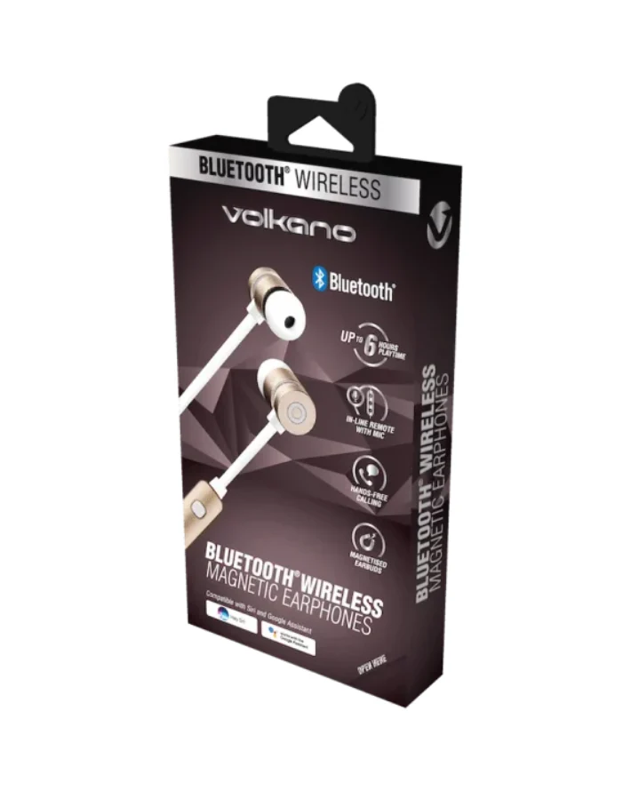 Mercury Series Magnet Earphones - Rose Gold - Image 3