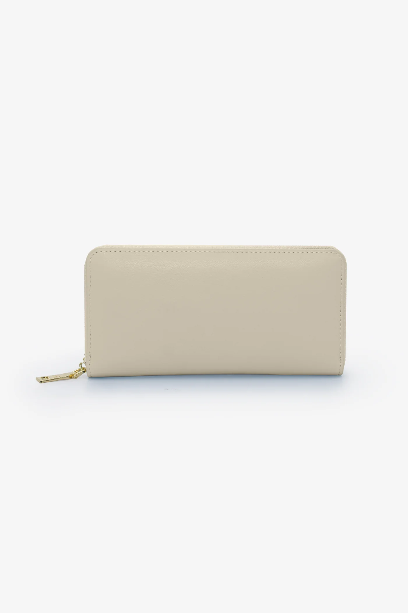Meryl Smooth Zip Around Purse - Cream - Image 2