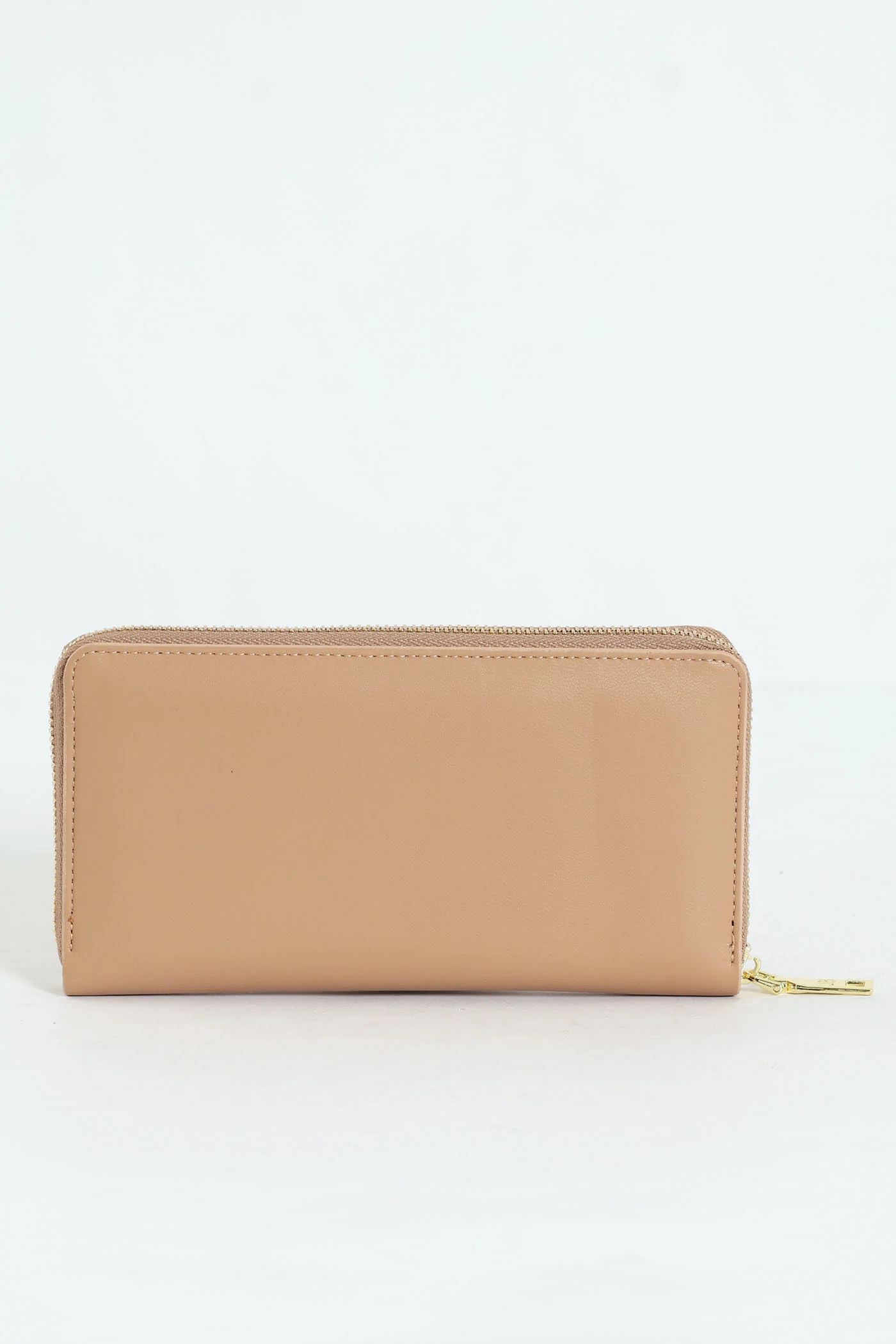 Meryl Smooth Zip Around Purse - Mink - Image 3