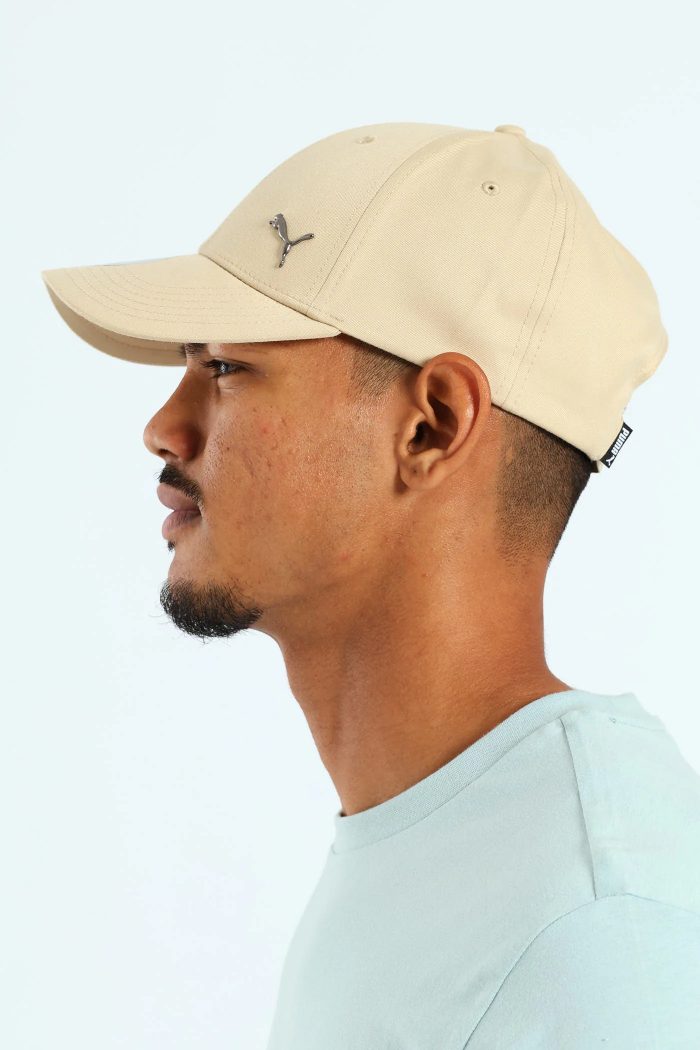 Metal Cat Baseball Cap - Stone - Image 4