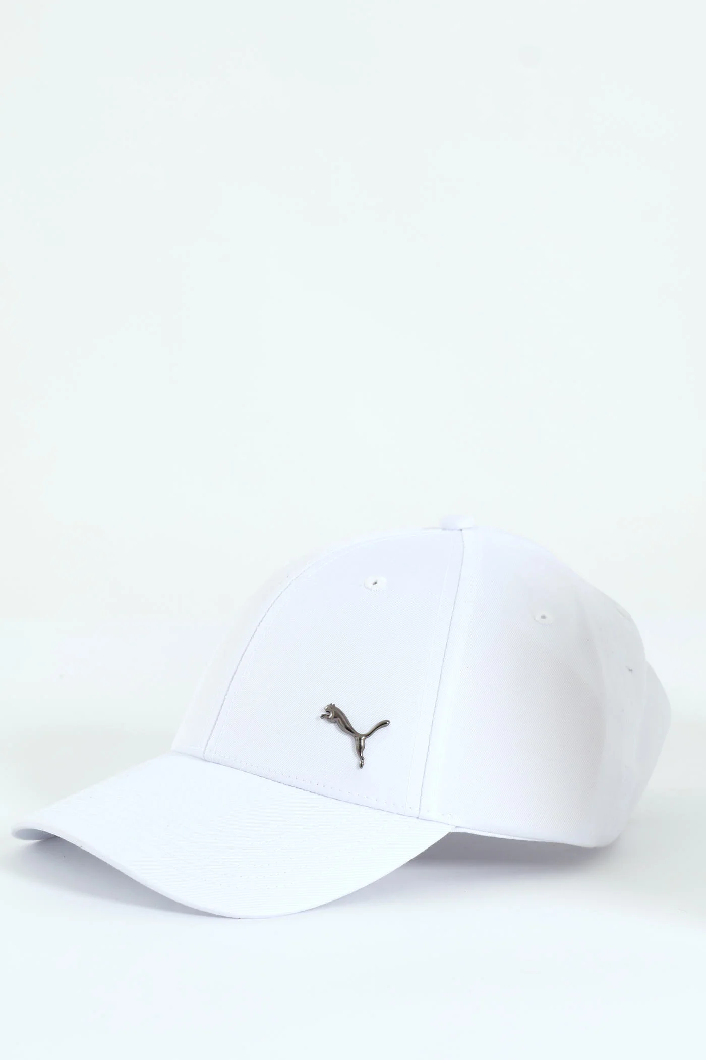 Metal Cat Basseball Cap - White - Image 2