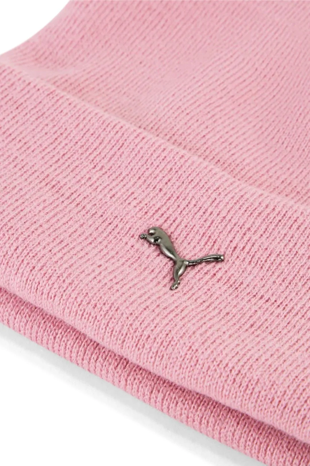 Metal Cat Poised High Crown Beanie - Light Pink - Image 4