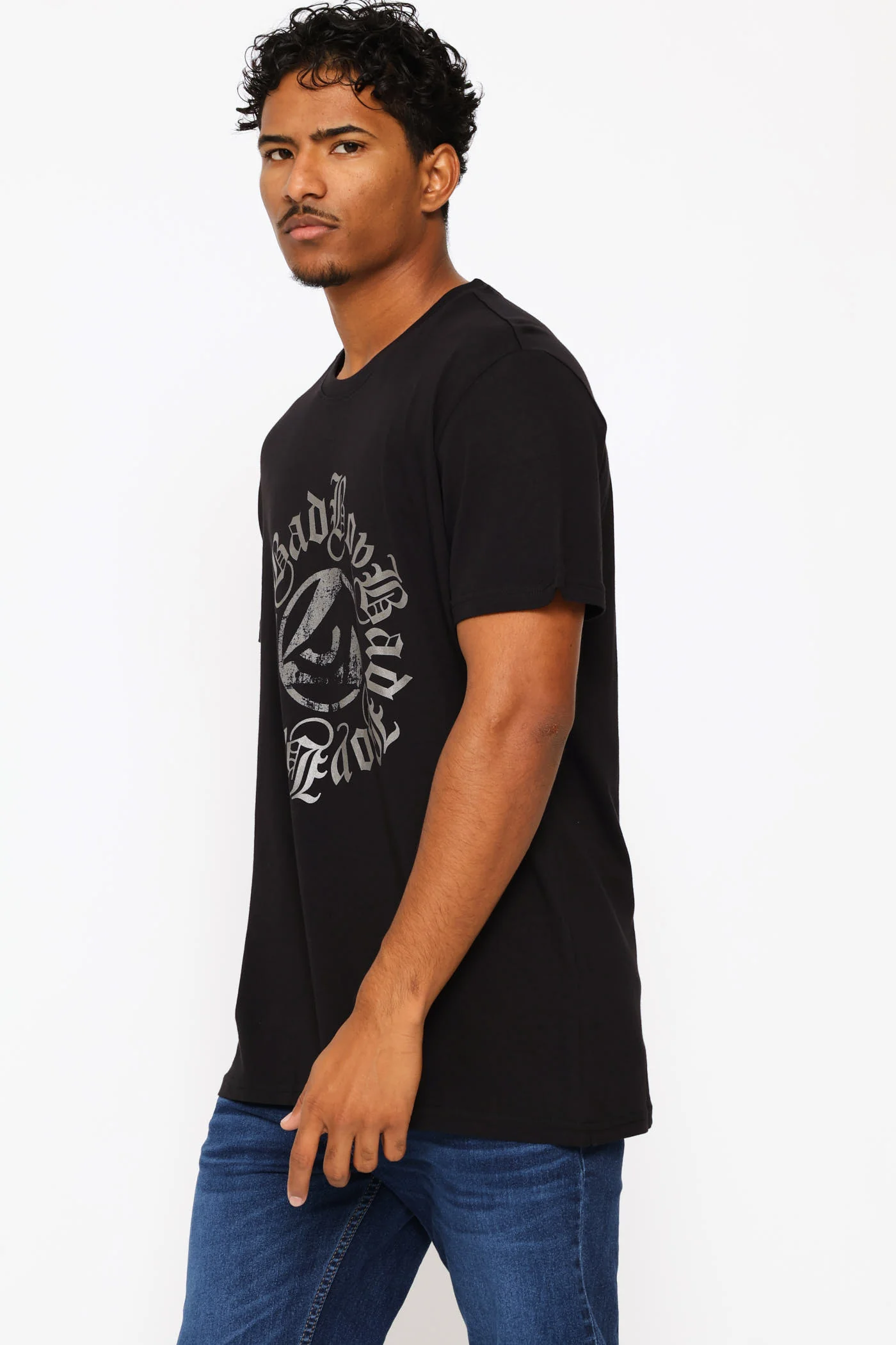 Metal Logo Tee - Black - Image 3