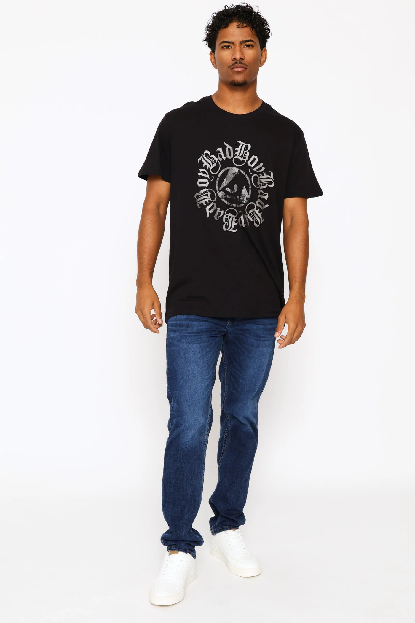 Metal Logo Tee - Black - Image 4