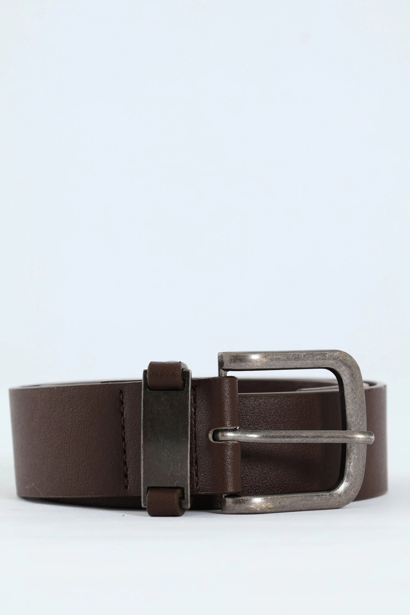 Metal Loop Belt - Chocolate - Image 4