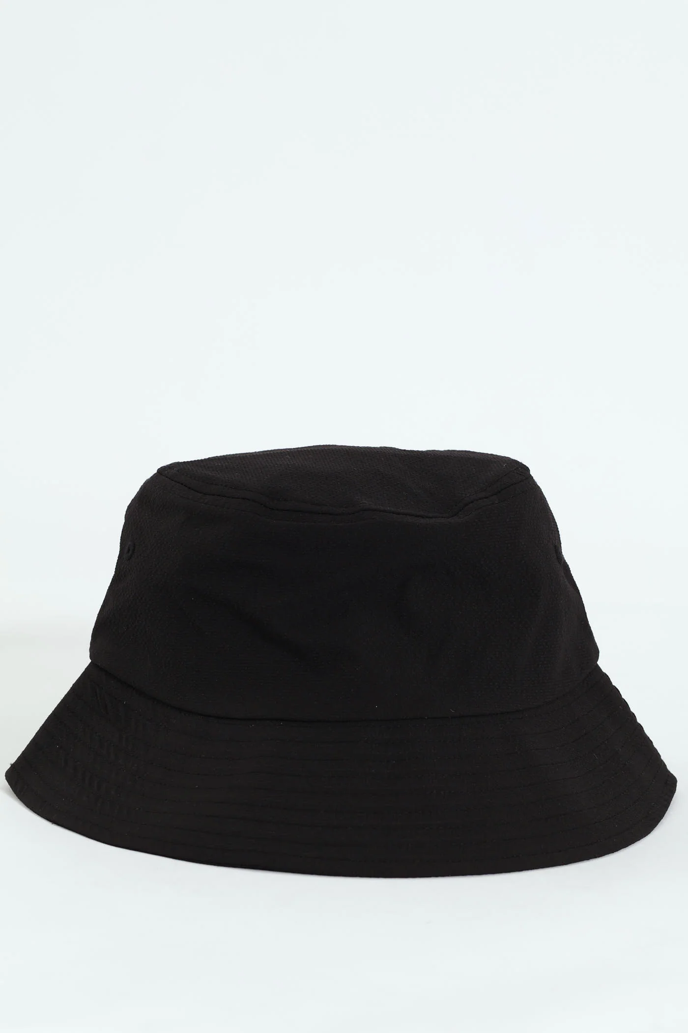 Metallic Charm Bucket Hat - Black - Image 2