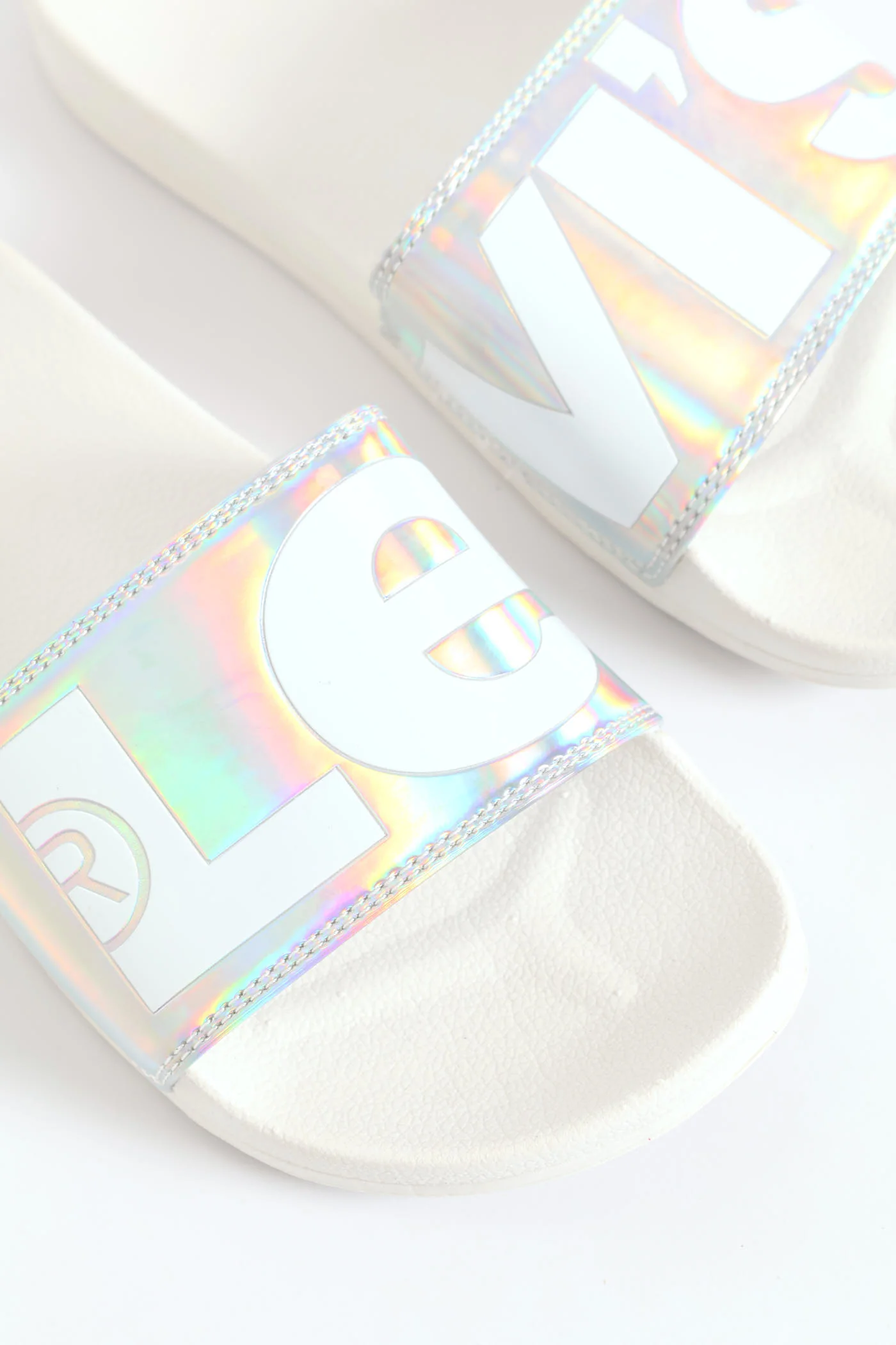 Metallic Slide - White - Image 2