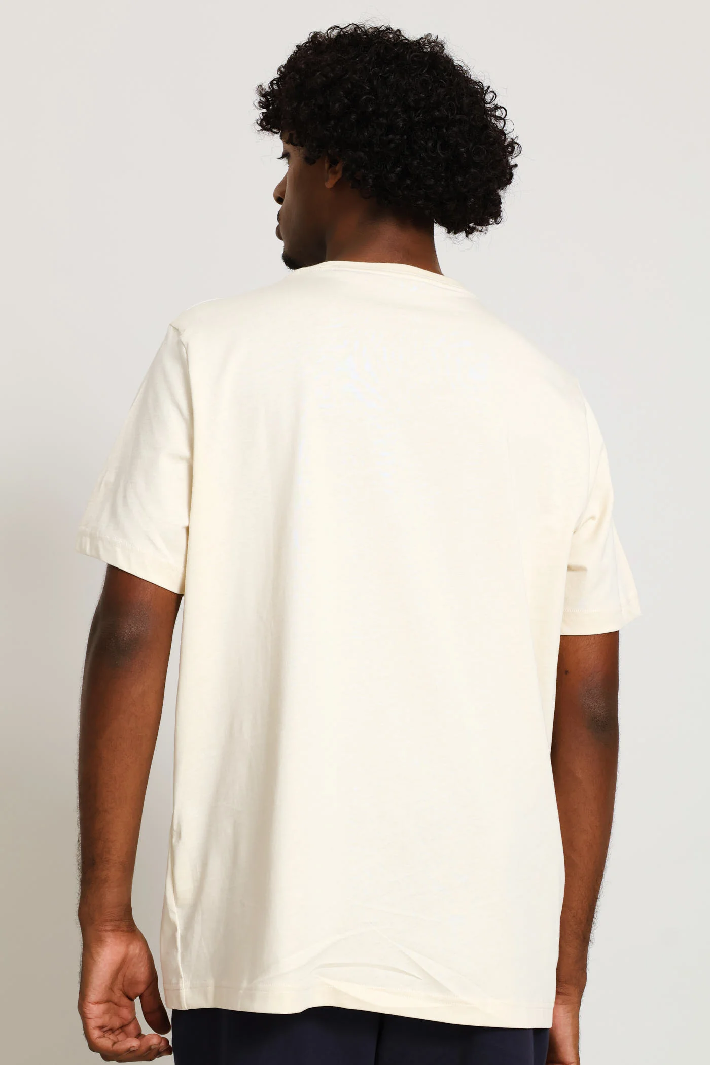 Metallic Smudge Graphic Tee - Stone - Image 4