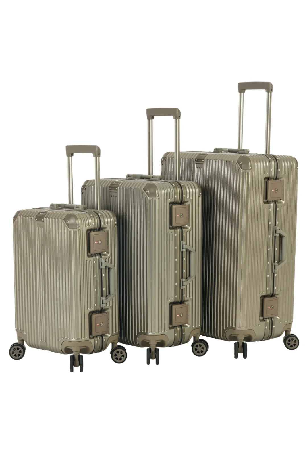 Metro Trolley Suitcase - Champagne - Image 5