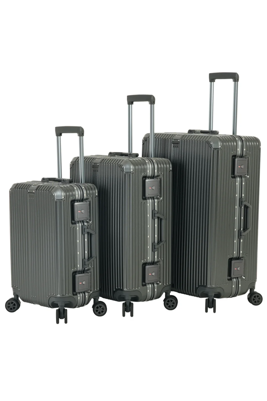 Metro Trolley Suitcase - Charcoal - Image 2