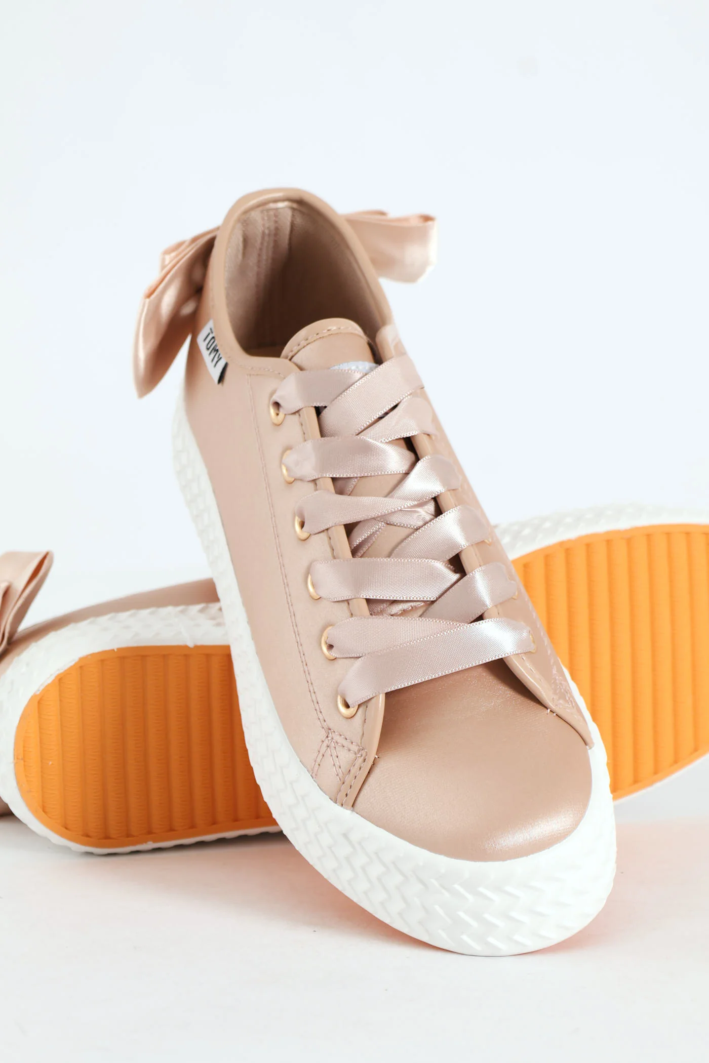 Miah Platform Lace Up Sneaker - Blush - Image 4