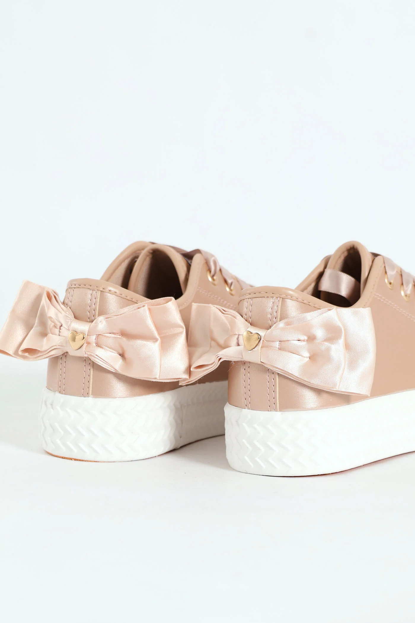 Miah Platform Lace Up Sneaker - Blush - Image 5