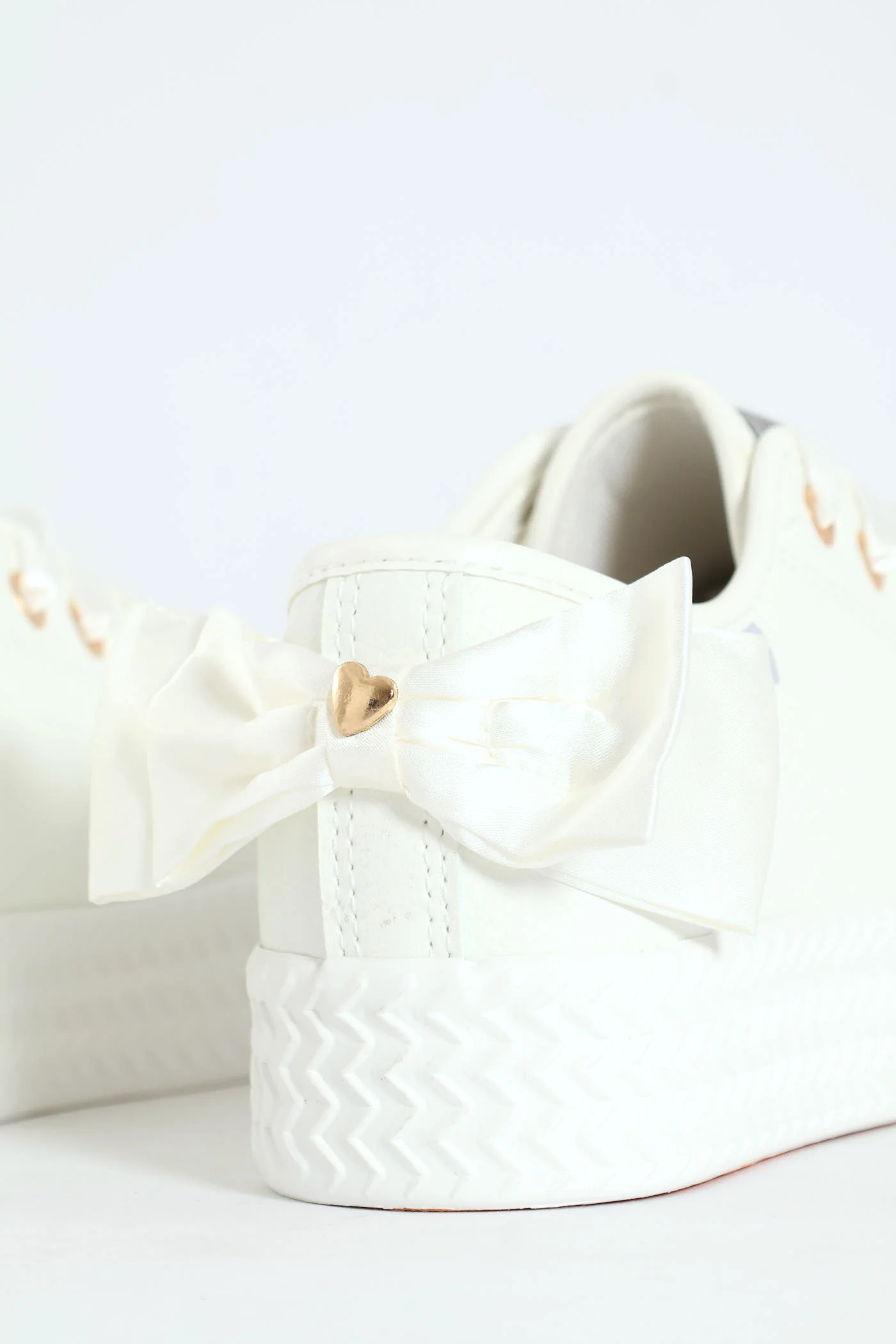 Miah Platform Lace Up Sneaker - White - Image 2