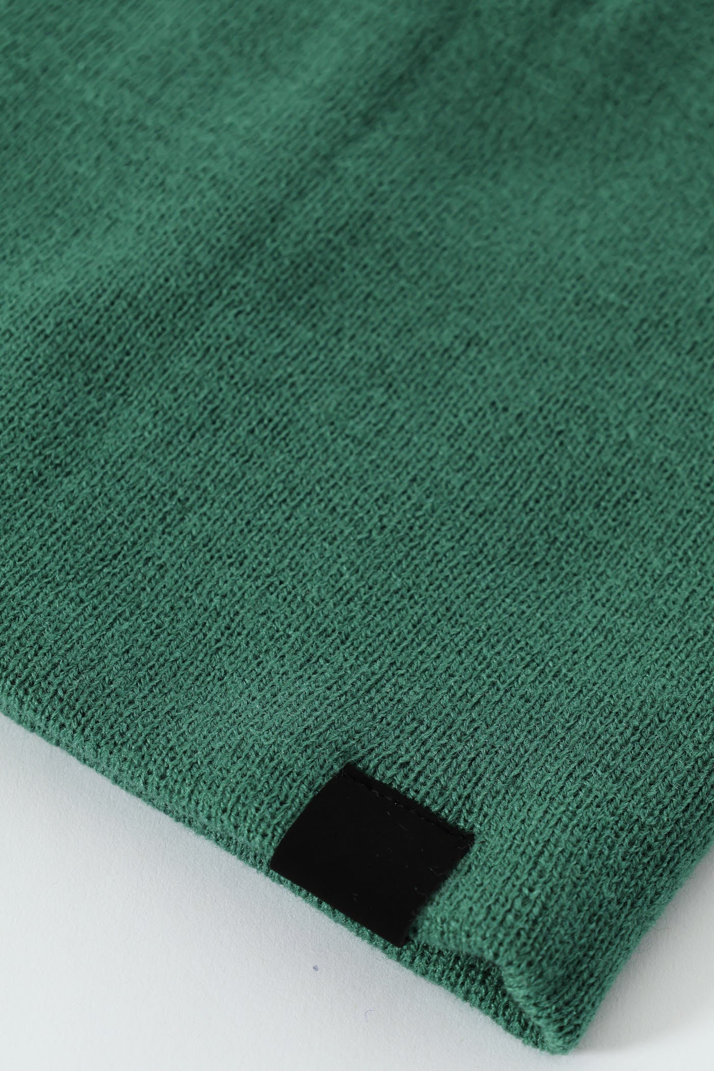 Micro Knit Beanie - Jungle Green - Image 2